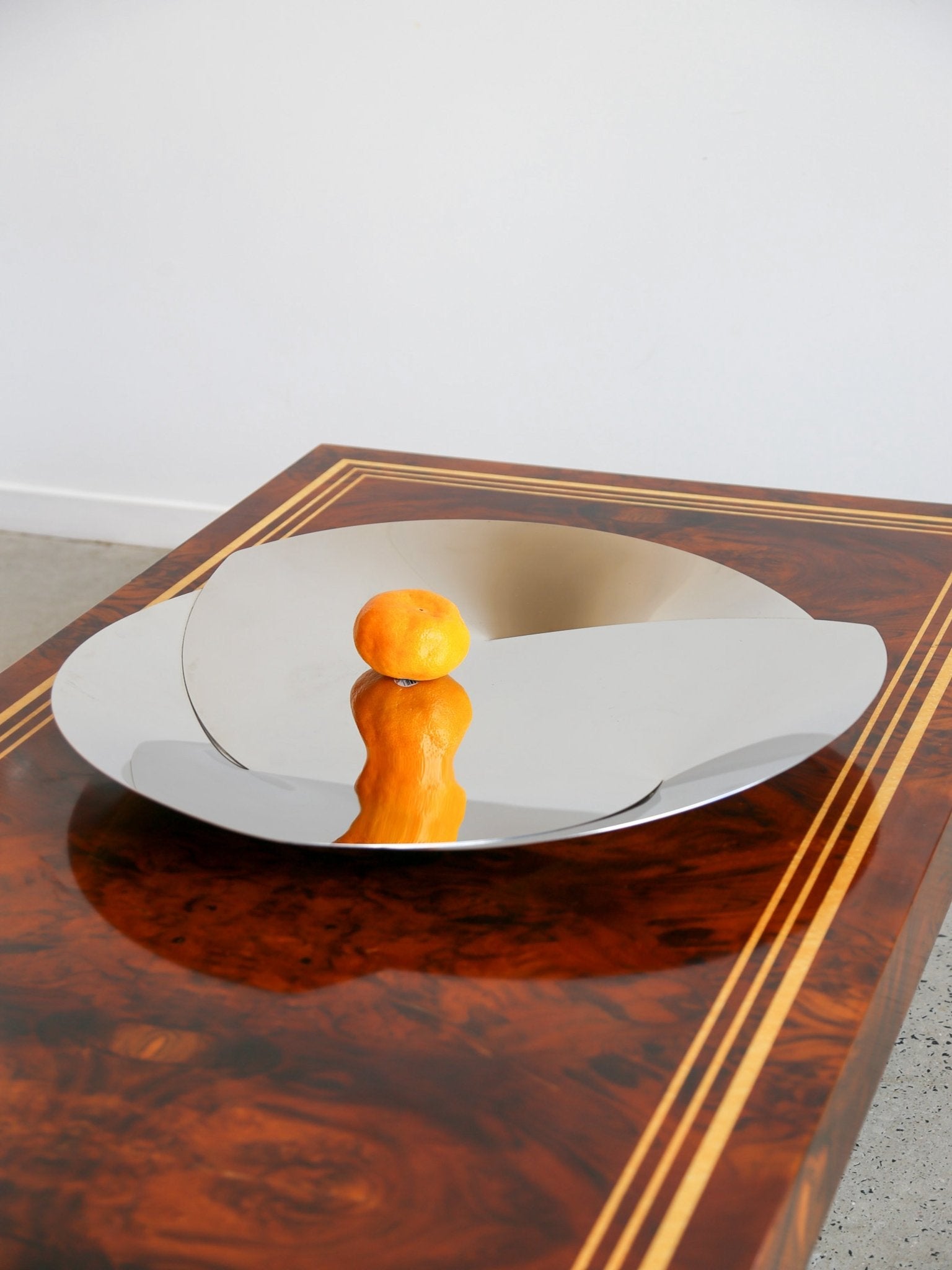Alessi “Resonance” Stainless Steel Centrepiece Bowl, Italy - Lumini Collections