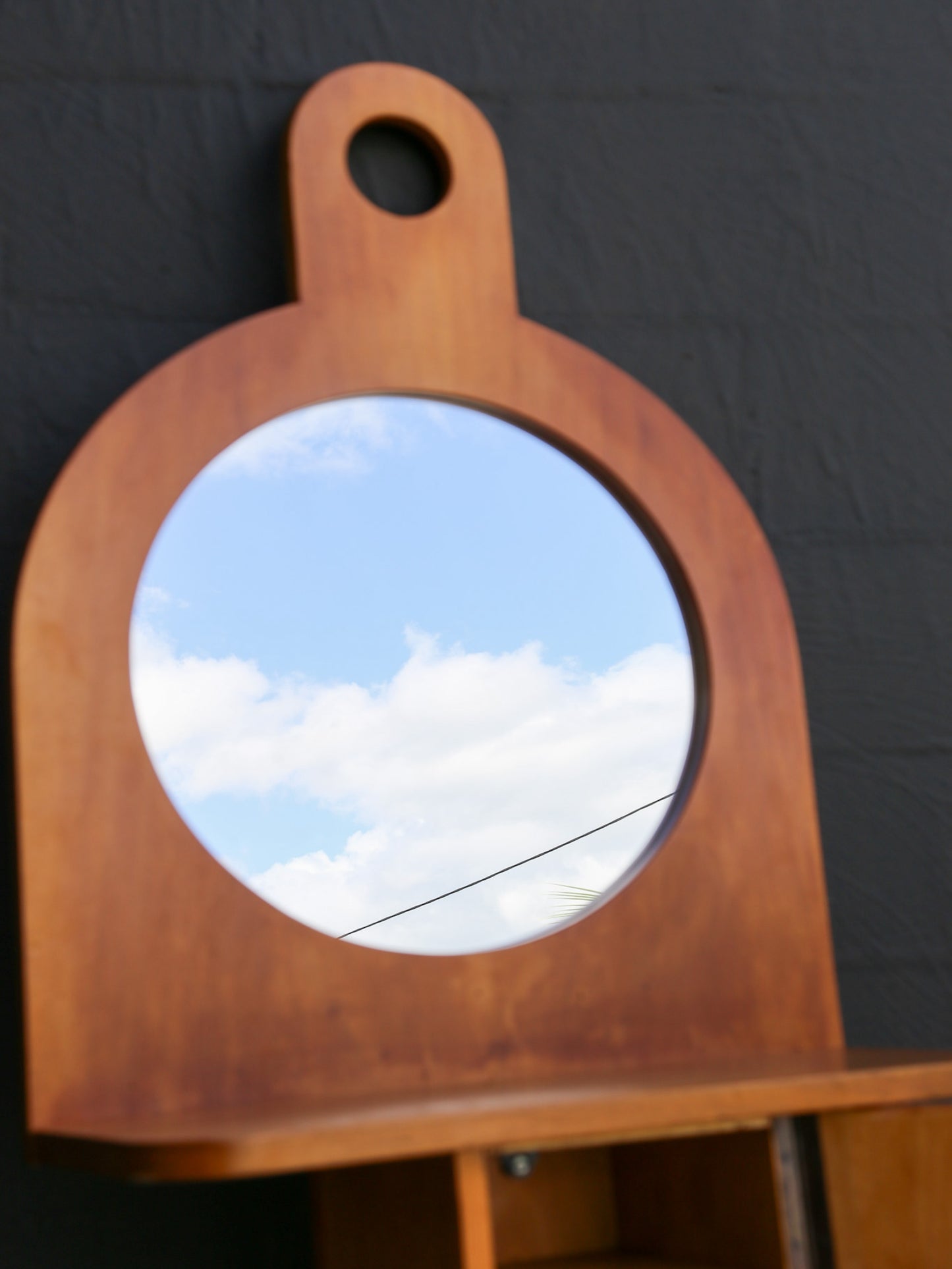 Italian Mid-Century Tempus Mirror Cabinet by Ettore Sottsass for Poltronova, 1960s