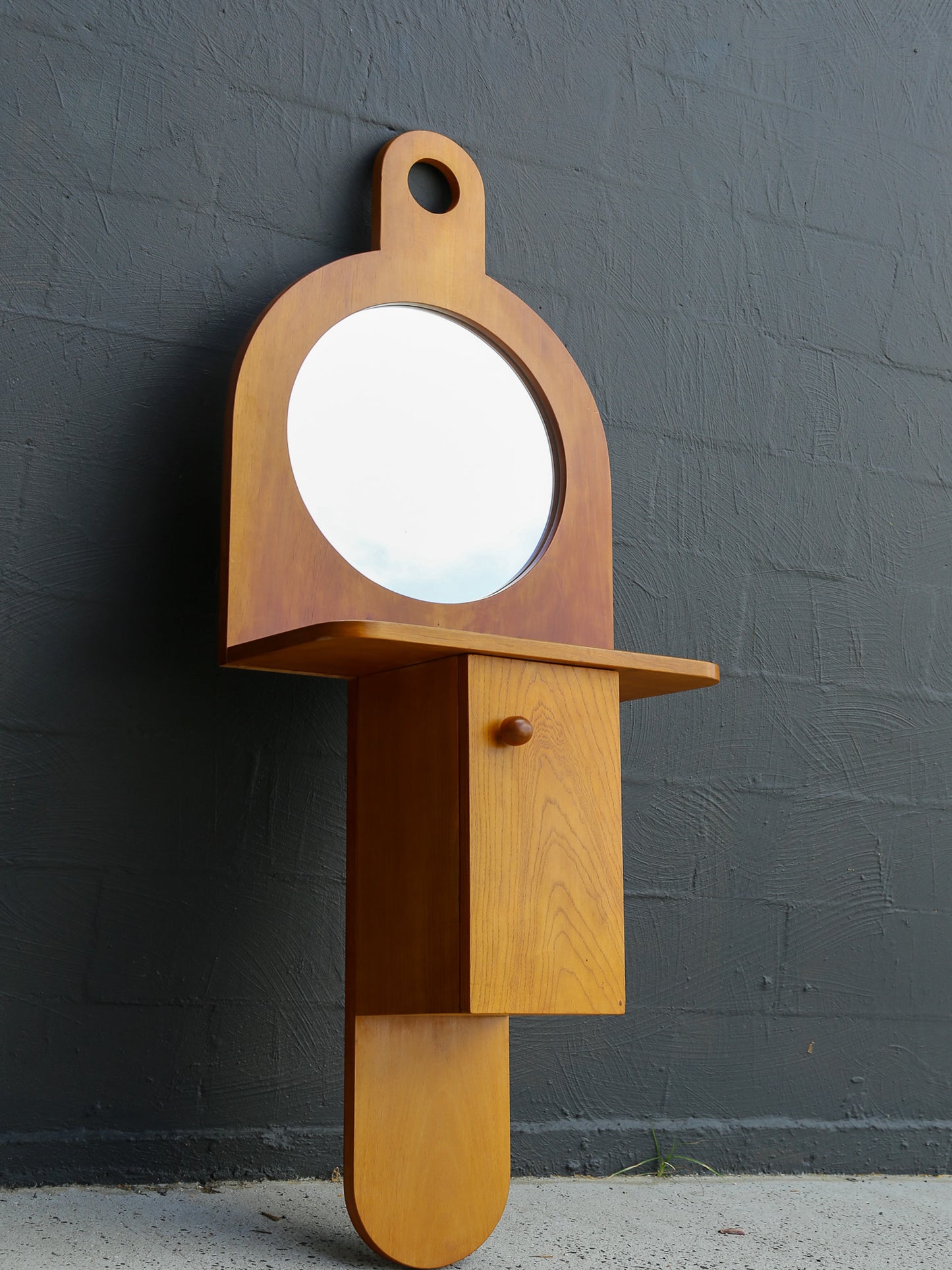 Italian Mid-Century Tempus Mirror Cabinet by Ettore Sottsass for Poltronova, 1960s