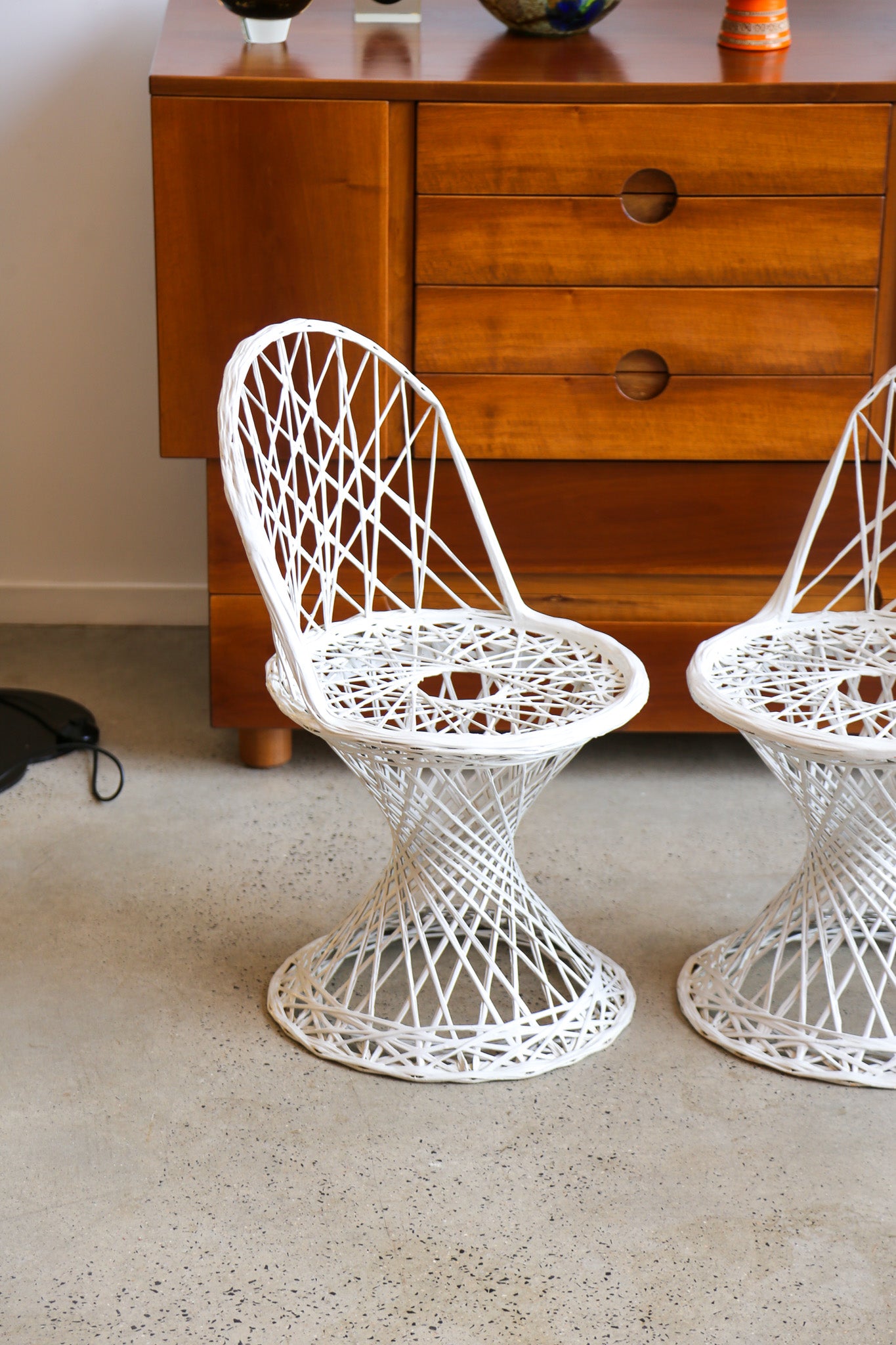 Russell Woodard Spun Fiberglass Dining Chairs