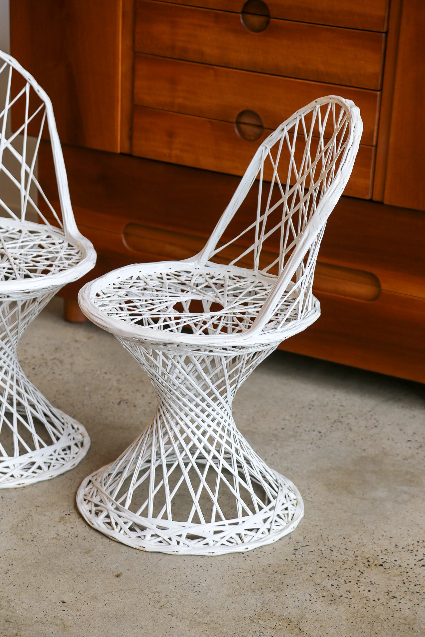 Russell Woodard Spun Fiberglass Dining Chairs