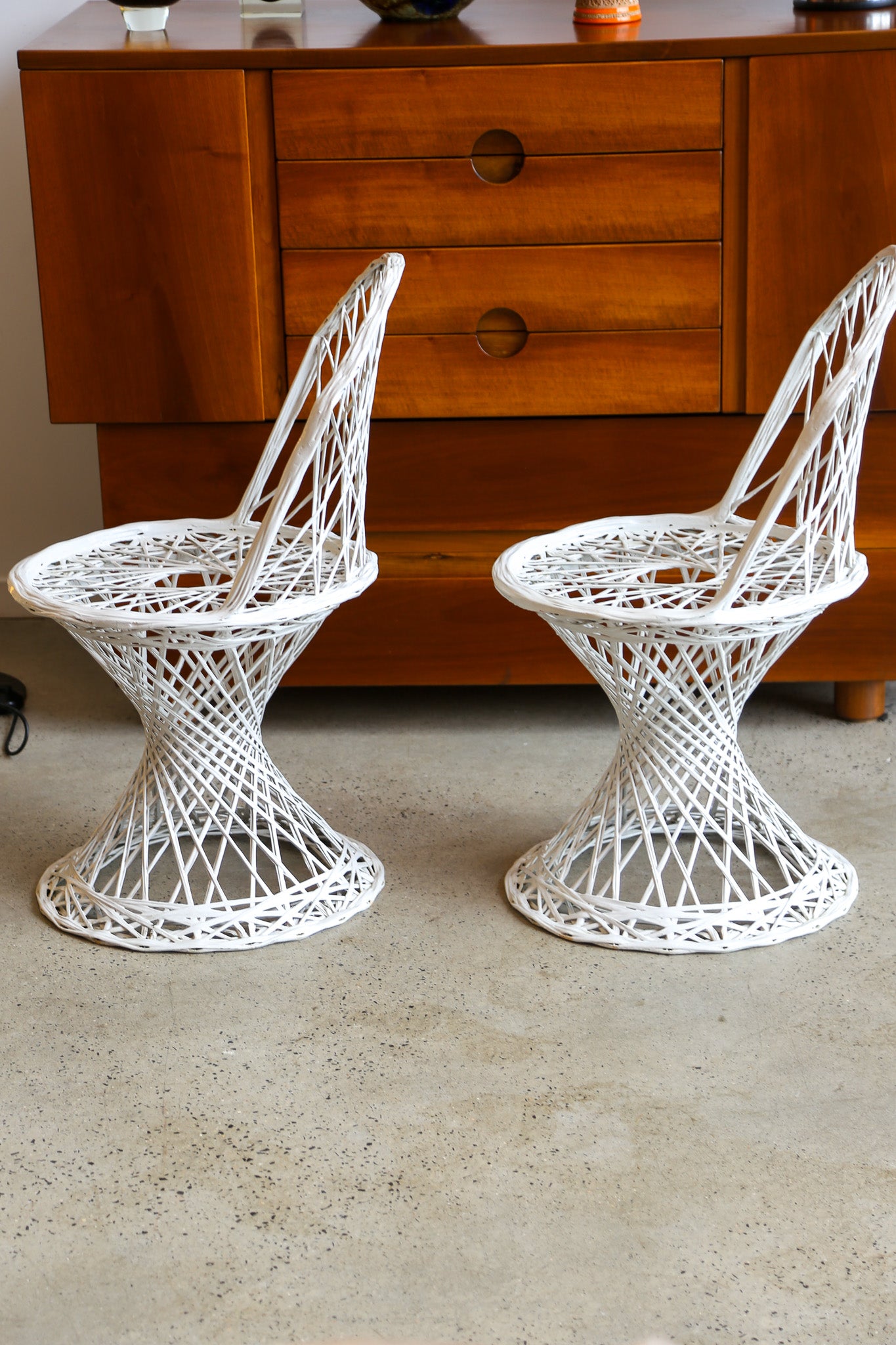Russell Woodard Spun Fiberglass Dining Chairs