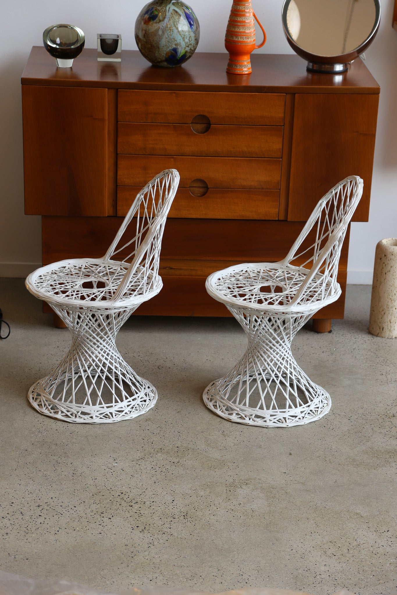 Russell Woodard Spun Fiberglass Dining Chairs