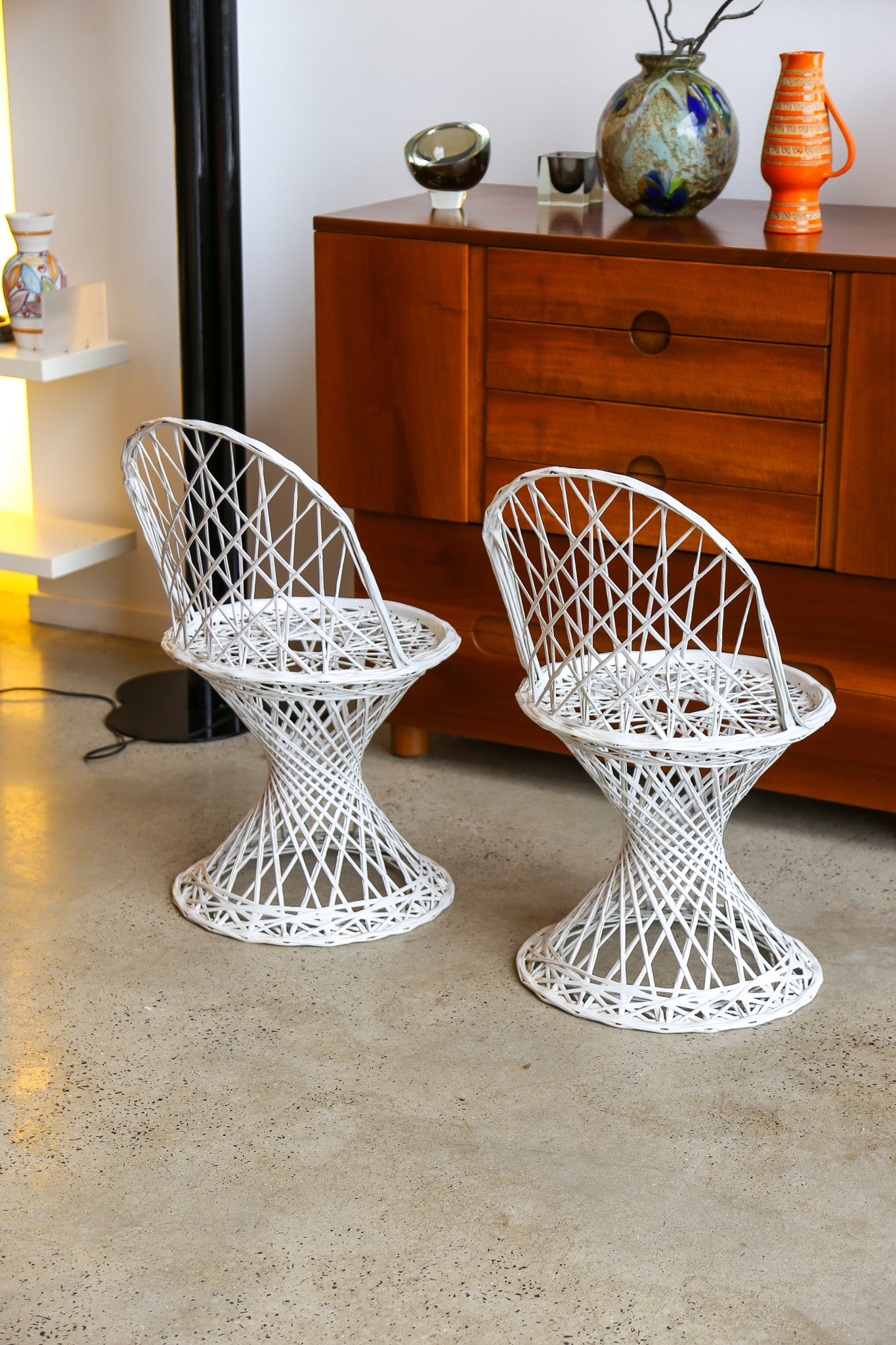 Russell Woodard Spun Fiberglass Dining Chairs