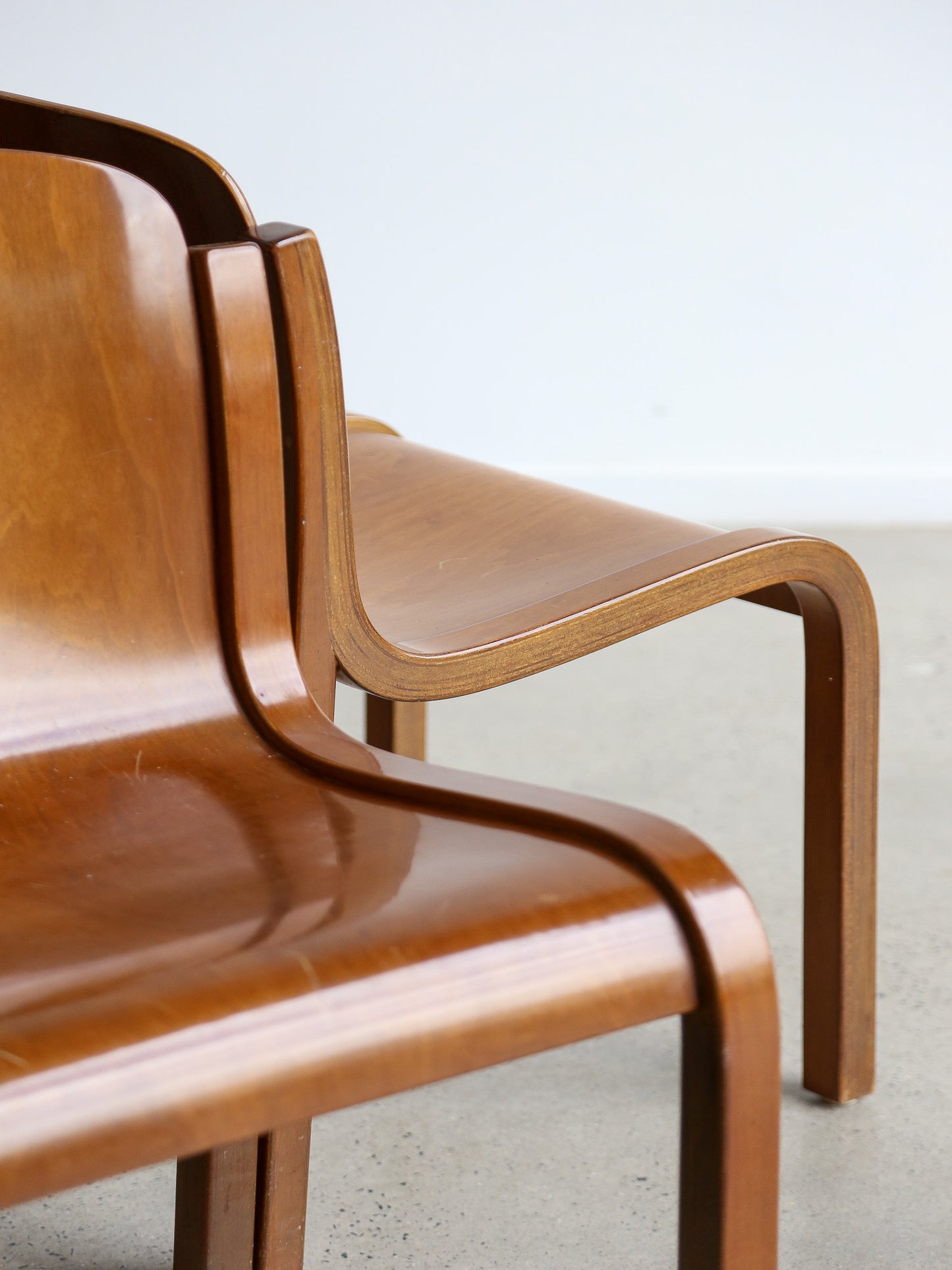 Mito Chairs by Carlo Bartoli for Tisettanta Set of Four