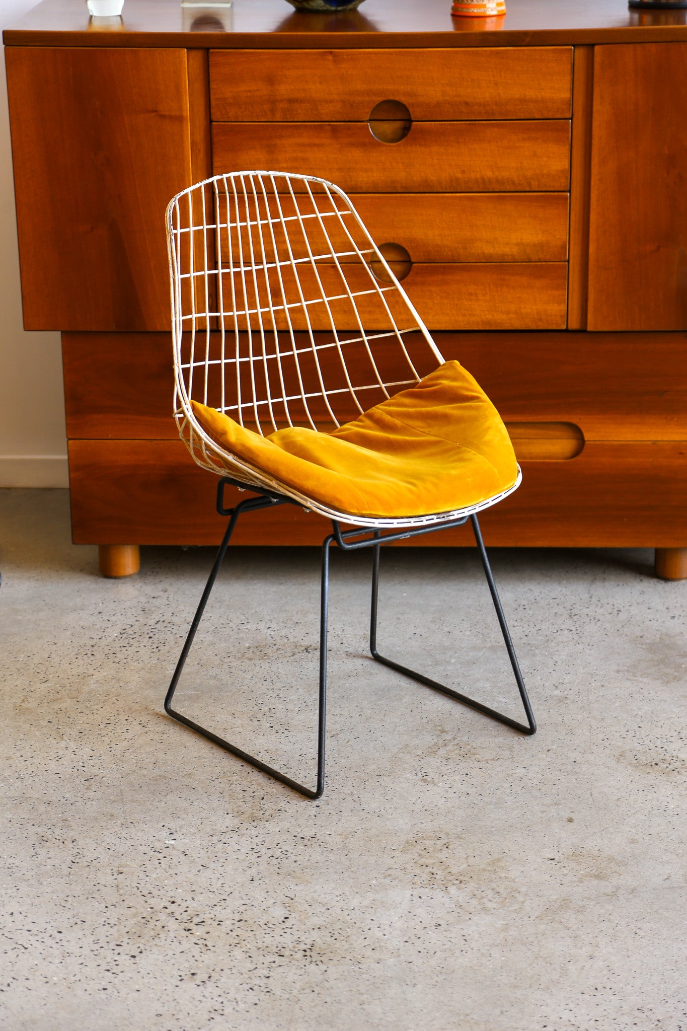 SM05 Wire Chair by Cees Braakman for Pastoe