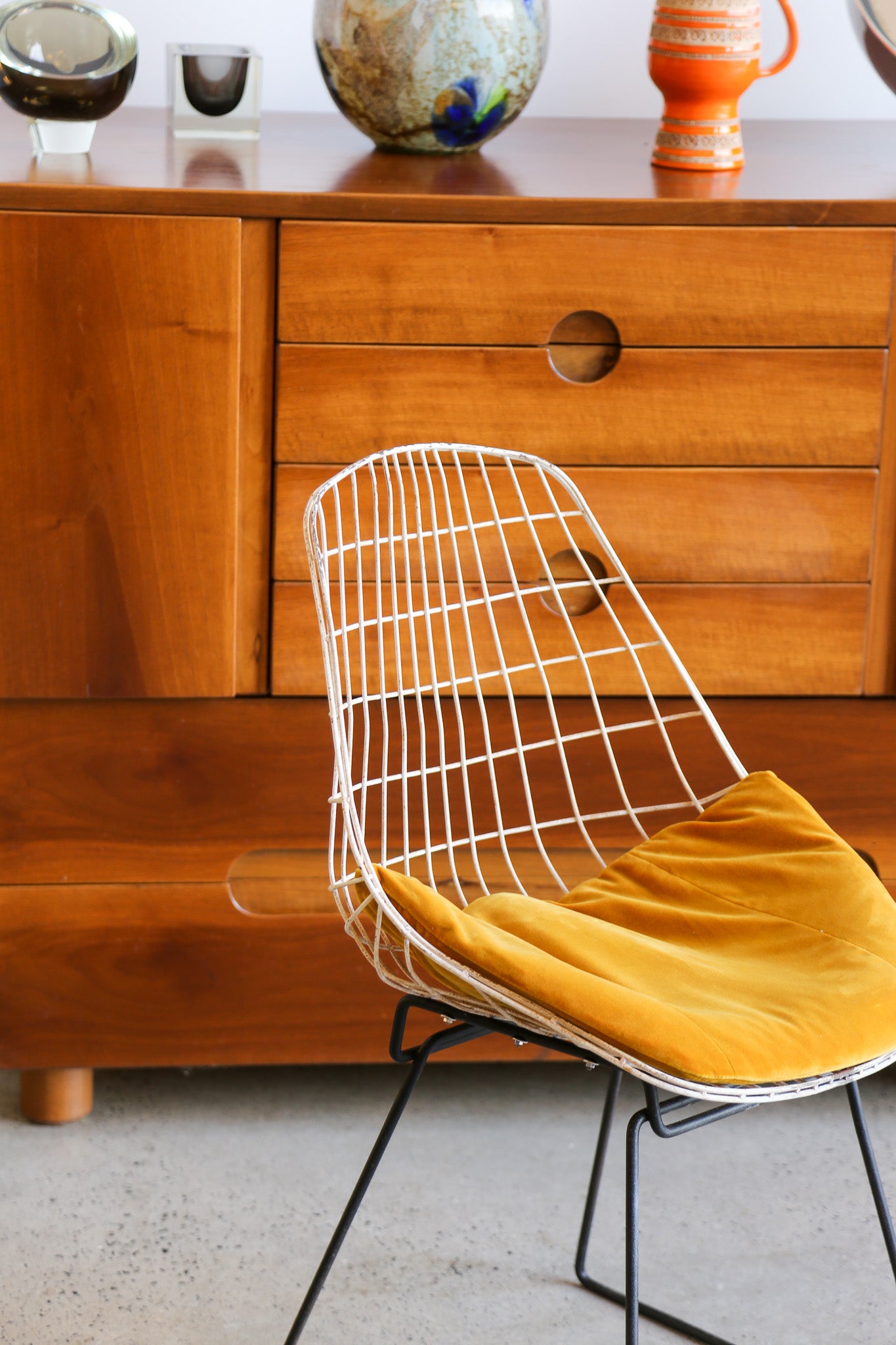 SM05 Wire Chair by Cees Braakman for Pastoe