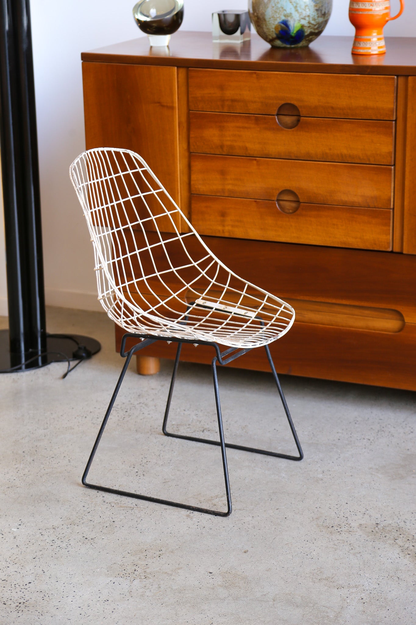 SM05 Wire Chair by Cees Braakman for Pastoe