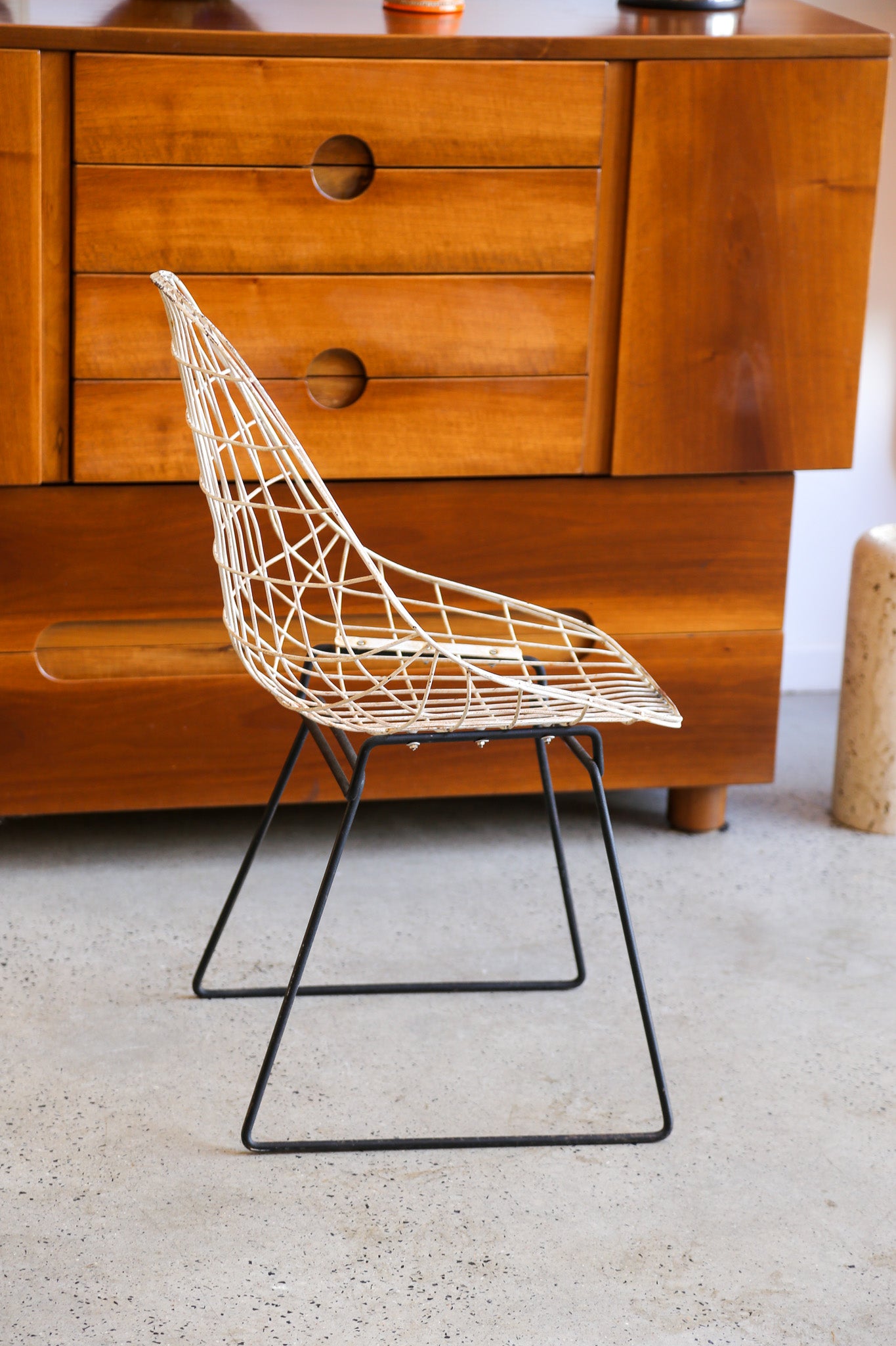 SM05 Wire Chair by Cees Braakman for Pastoe