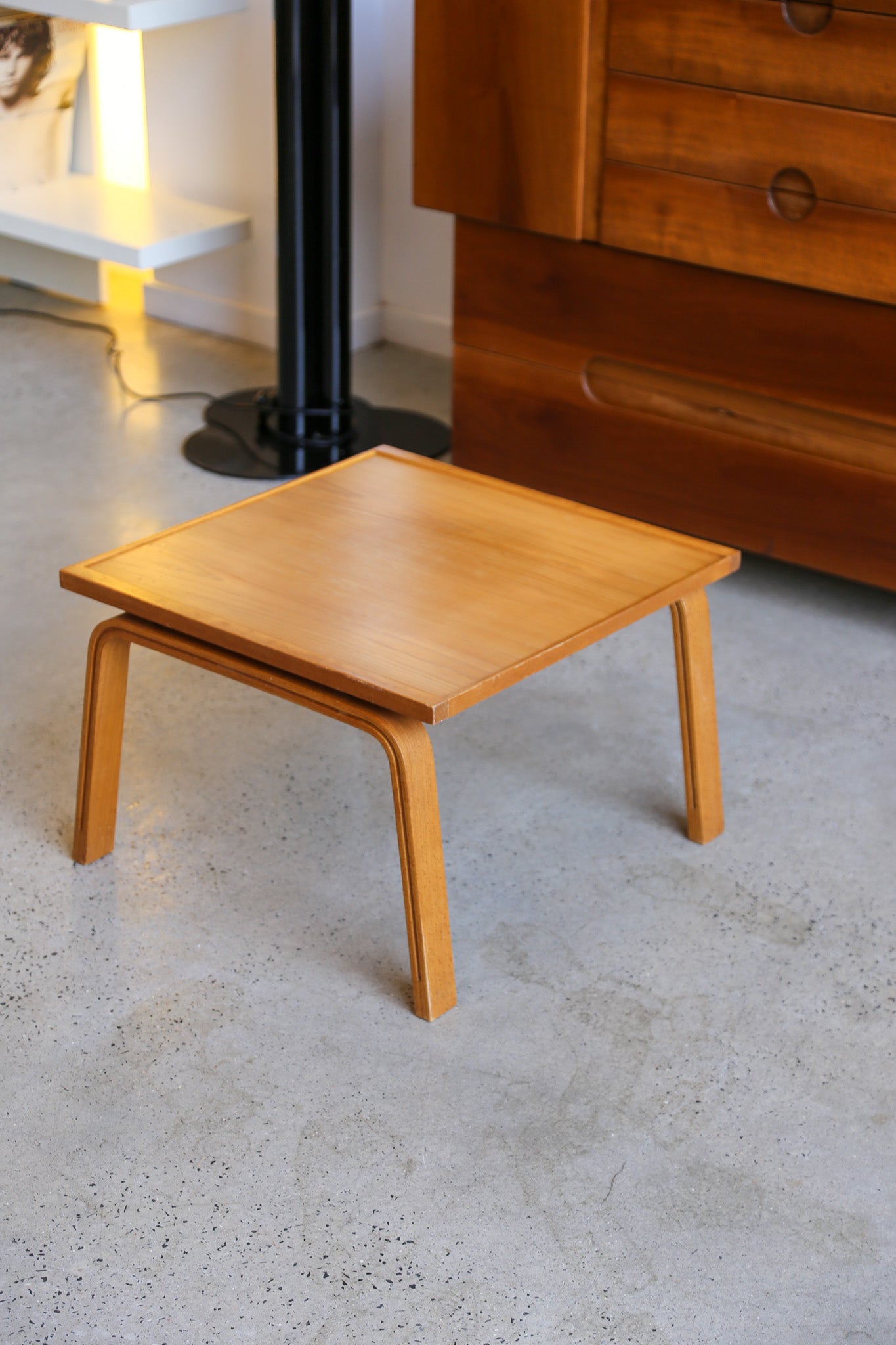 Square Teak Side Table by Fritz Hansen