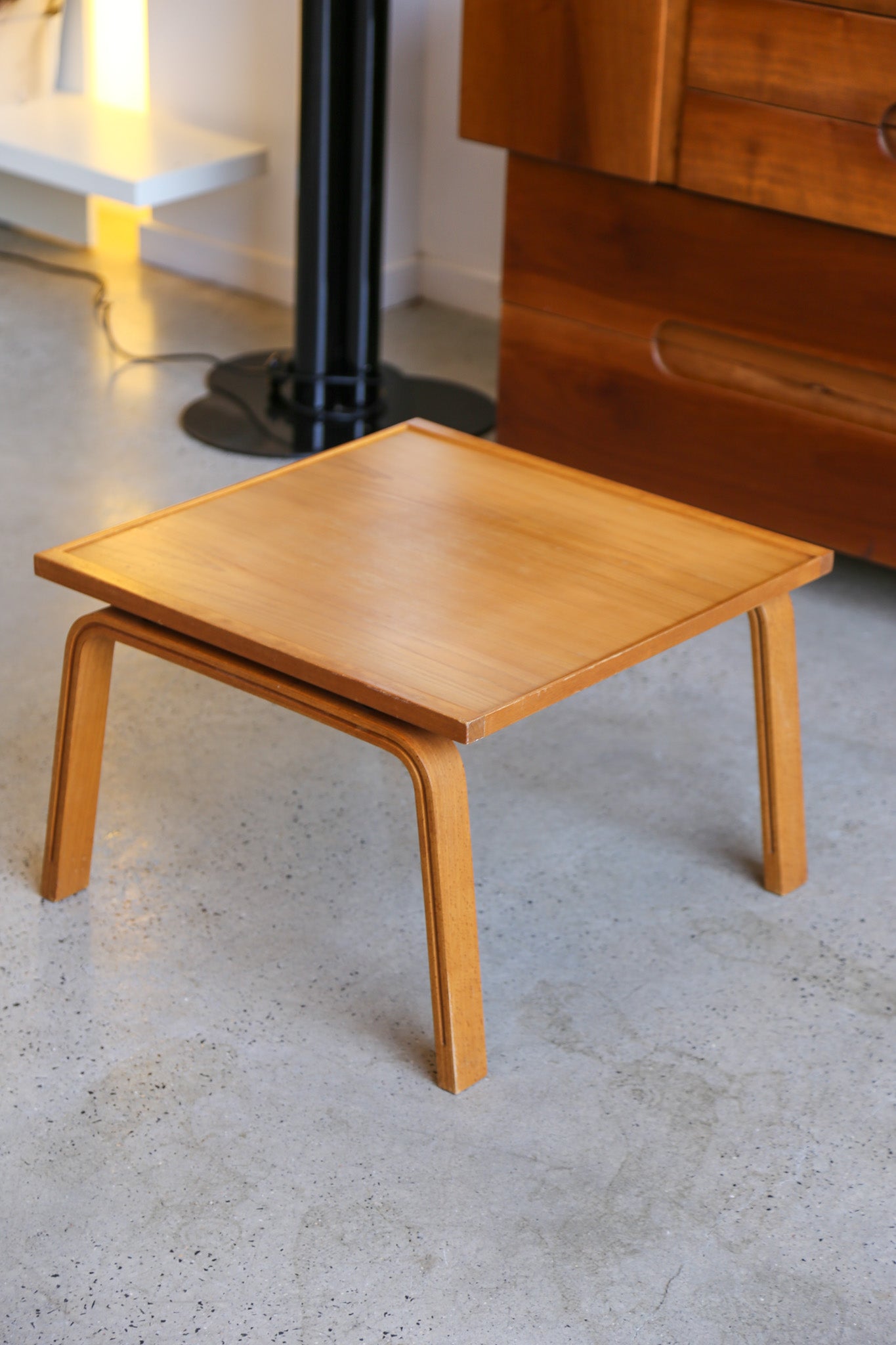 Square Teak Side Table by Fritz Hansen