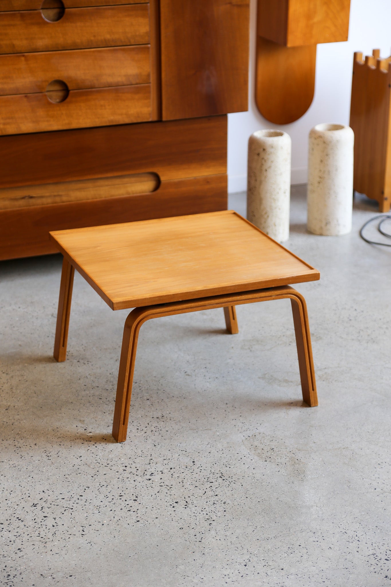 Square Teak Side Table by Fritz Hansen