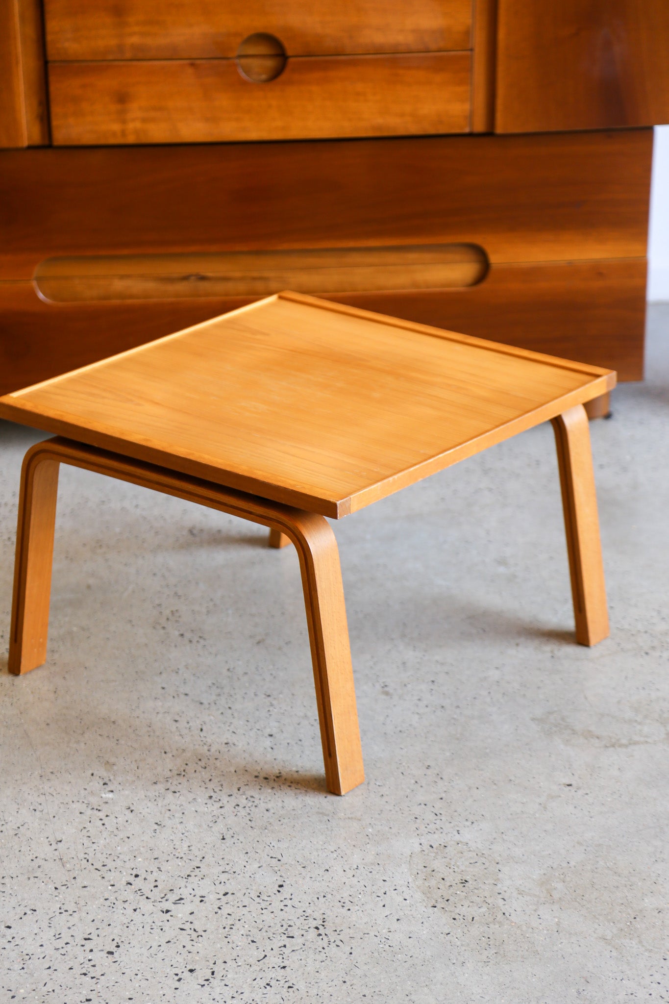 Square Teak Side Table by Fritz Hansen