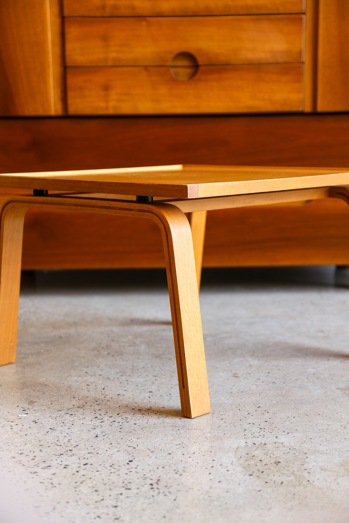 Square Teak Side Table by Fritz Hansen