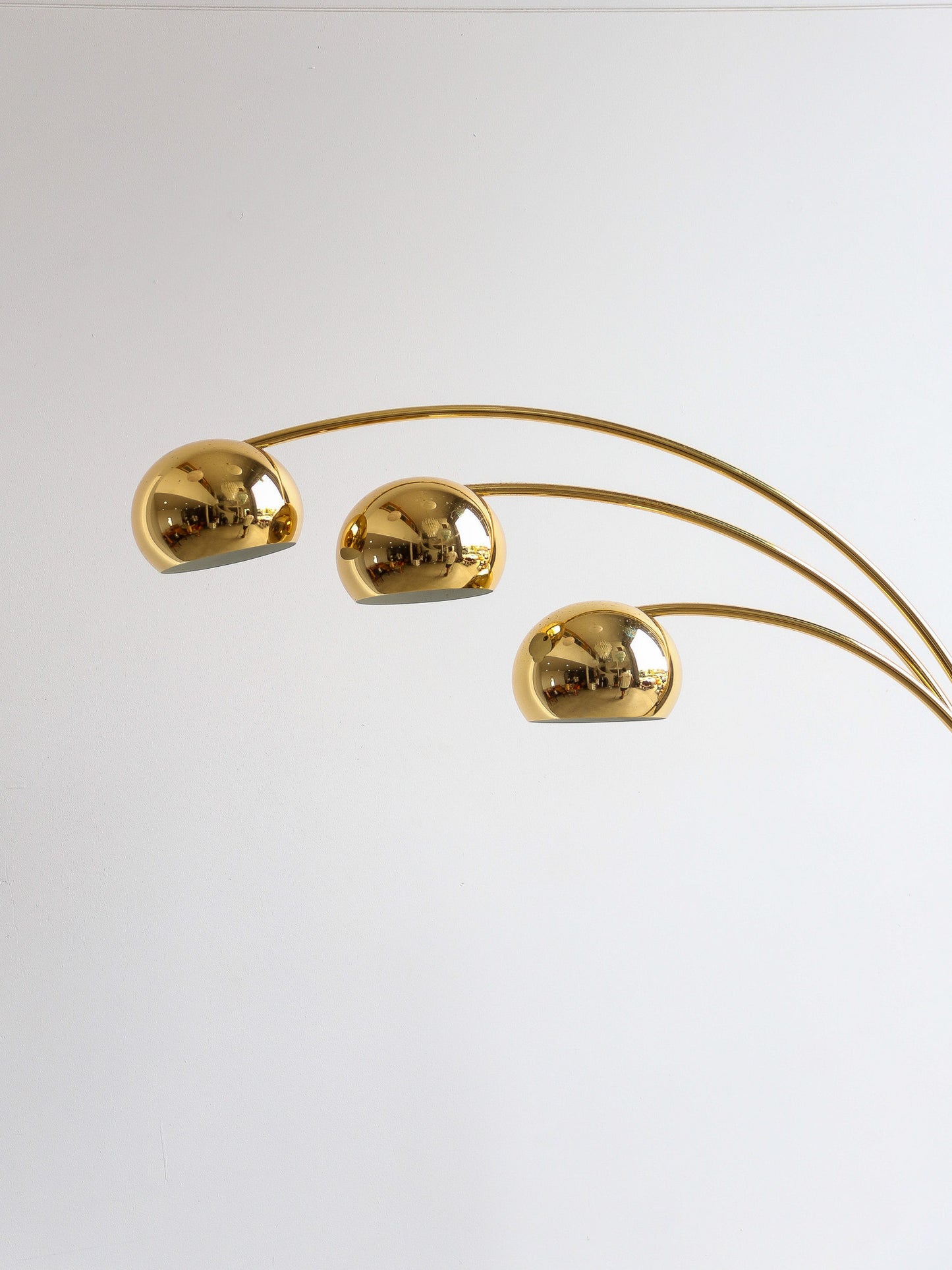 Italian Swiving Brass Floor Lamp by Goffredo Reggiani for Reggiani 1970s