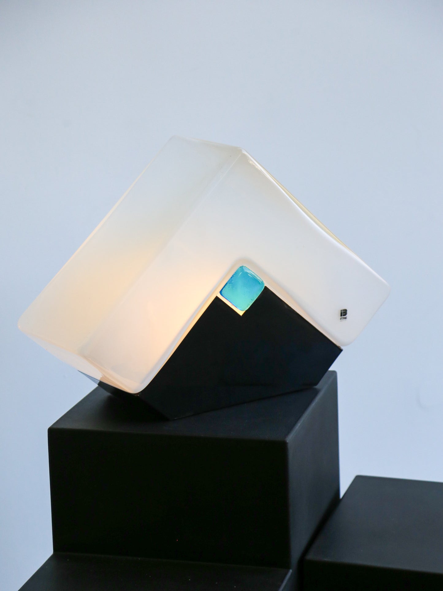 Lota Murano Glass Table Lamp by Gianni Rigo for Itre