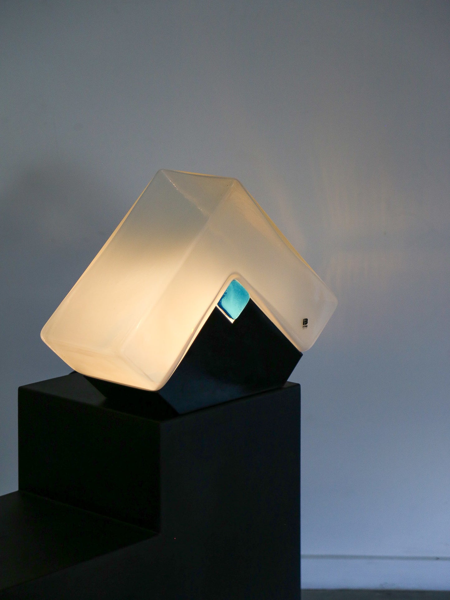 Lota Murano Glass Table Lamp by Gianni Rigo for Itre