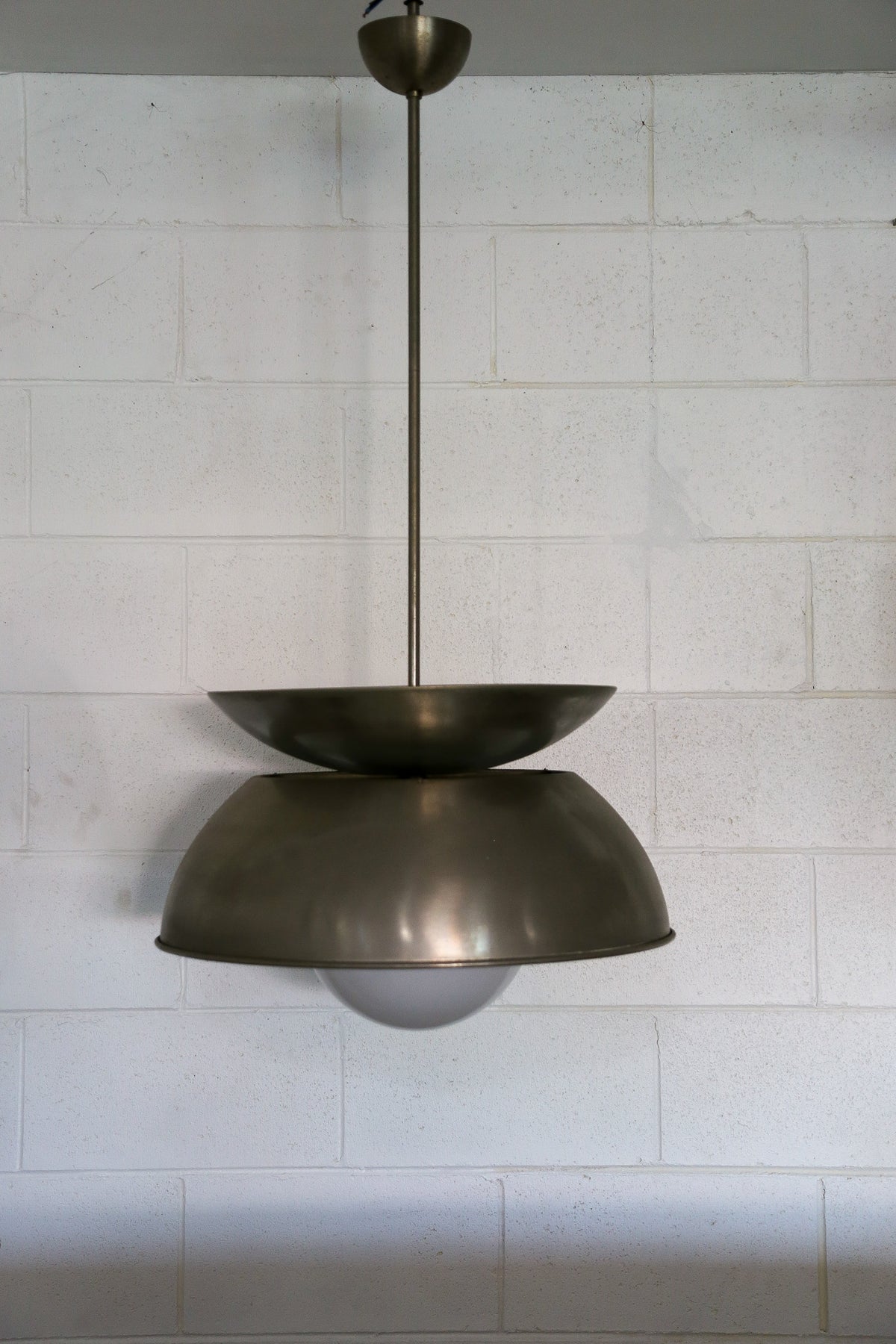 Italian Aluminium Pendant Lamp by Vico Magistretti for Artemide - Lumini Collections
