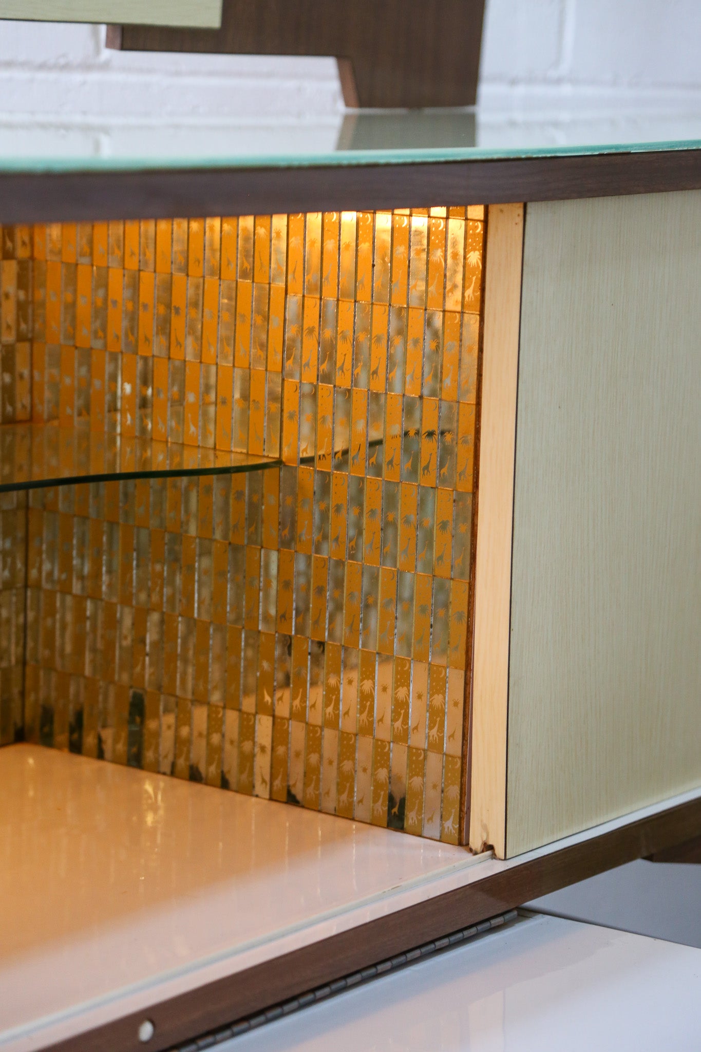 Italian Mid-Century Modern Sideboard With Bar Cabinet, 1960s