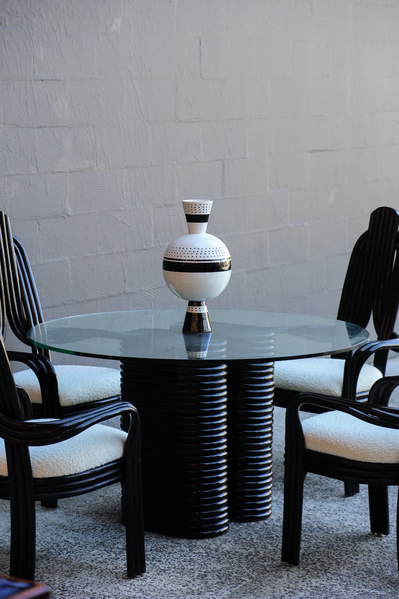 Axel Enthoven Sculptural Dining Table, 1970s - Lumini Collections