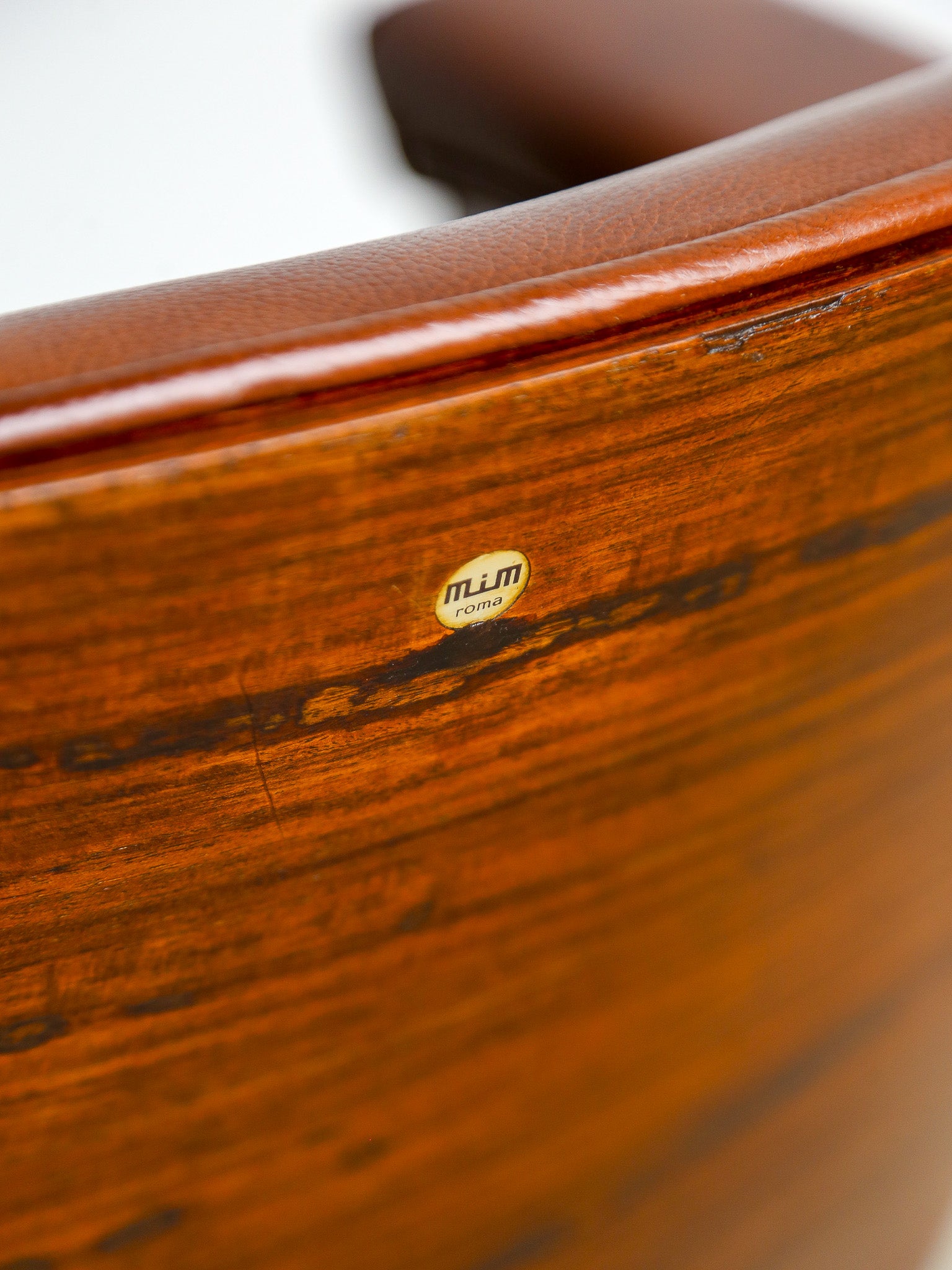 Ico Parisi Executive Desk Chair for Mobli Italiani Moderni Rome - Lumini Collections