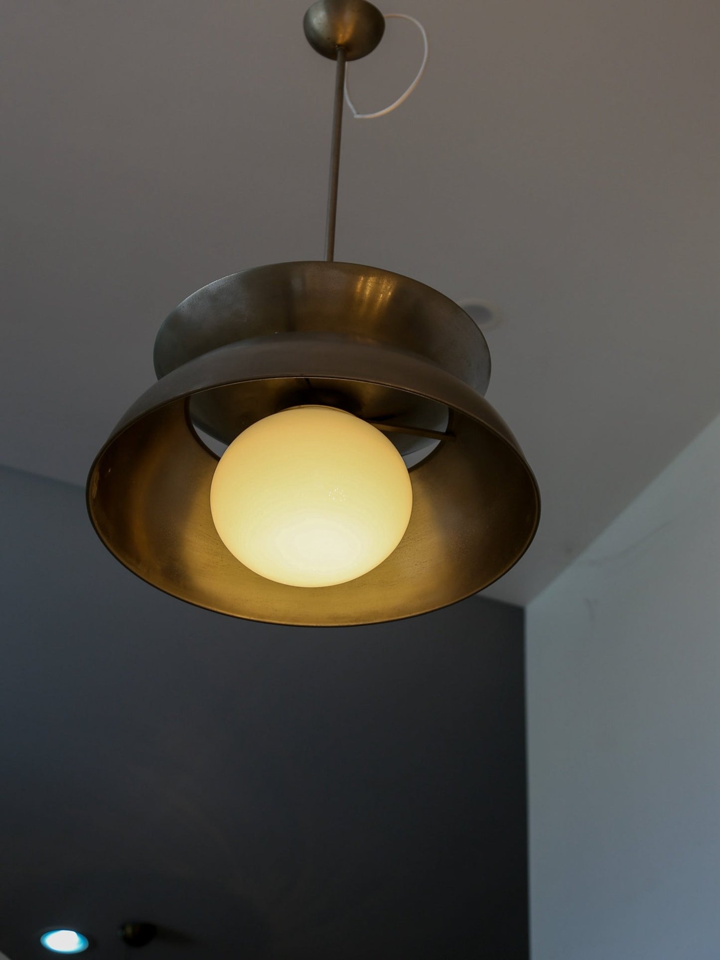 Italian Aluminium Pendant Lamp by Vico Magistretti for Artemide - Lumini Collections