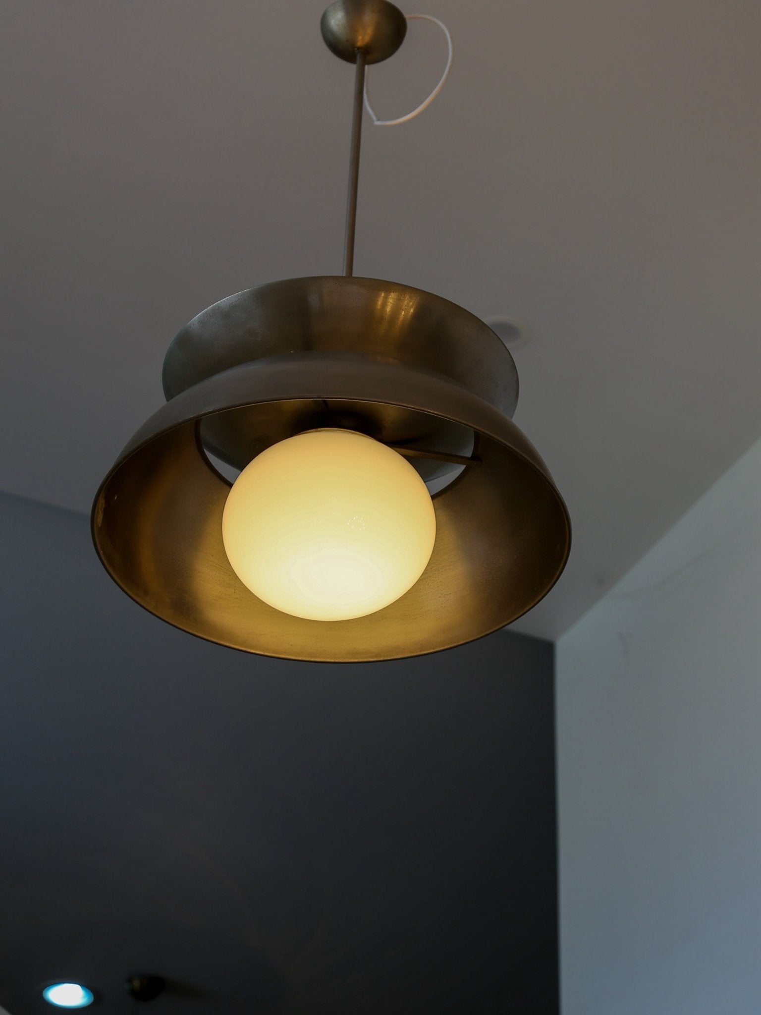 Italian Aluminium Pendant Lamp by Vico Magistretti for Artemide - Lumini Collections