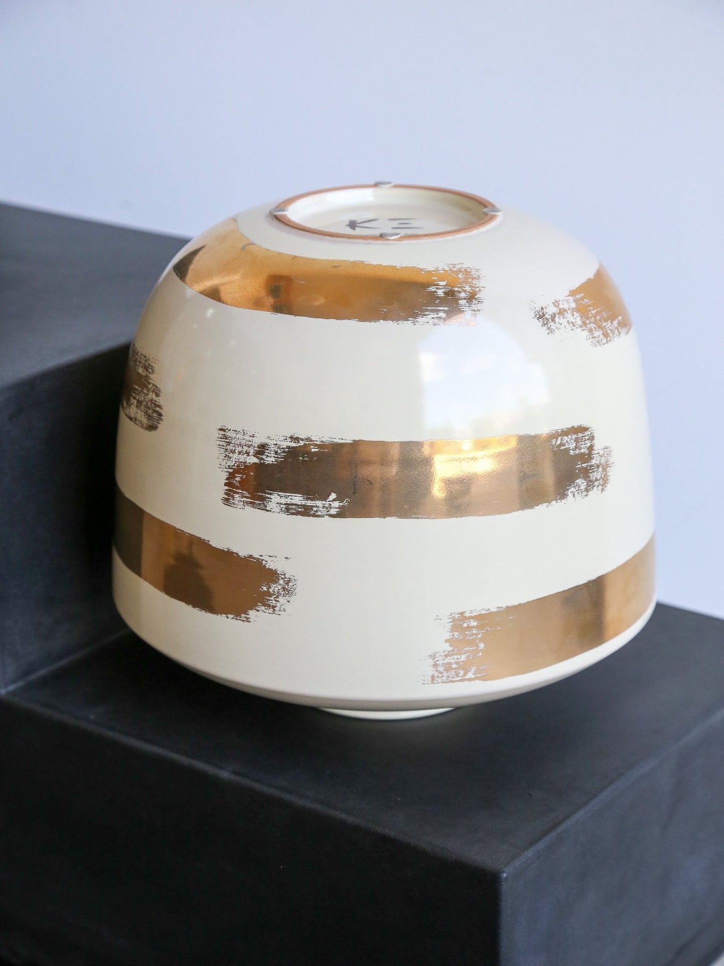Italian Ceramic Vase by Kenzo Takada for Rometti, Contemporary - Lumini Collections