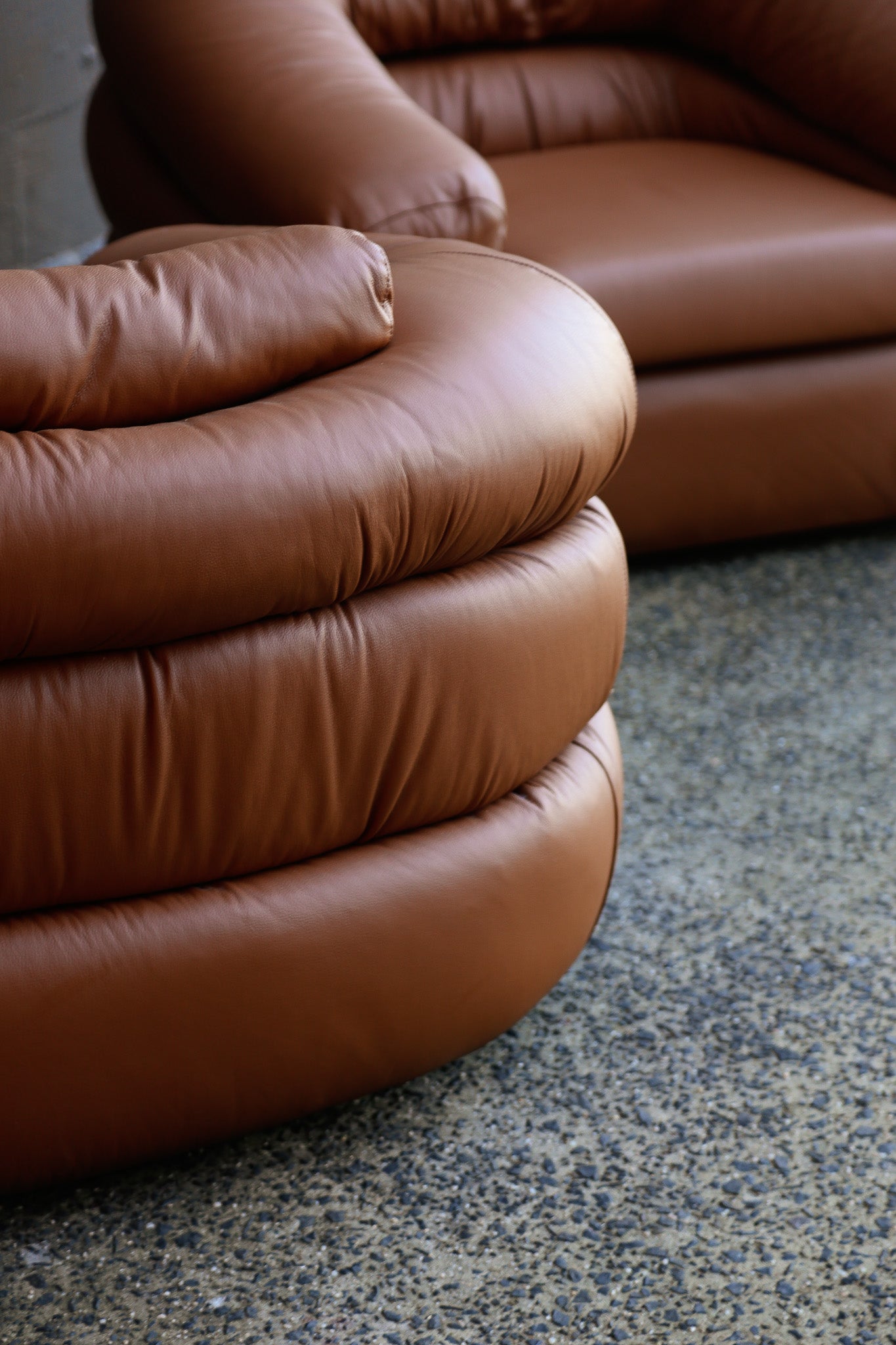 Italian Mid Century “Straccio” Armchairs by De Pas, D’Urbino & Lomazzi for Zanotta, 1968 - Lumini Collections