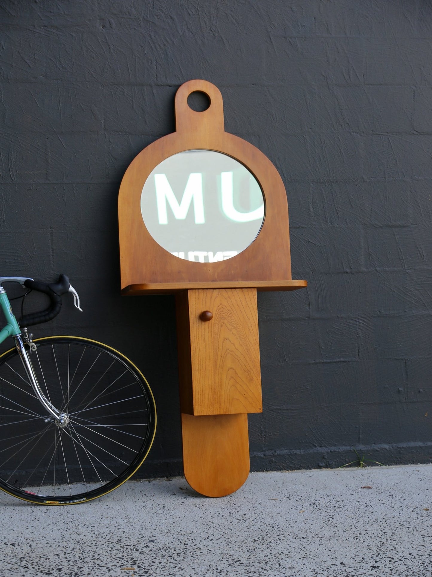 Italian Mid - Century Tempus Mirror Cabinet by Ettore Sottsass for Poltronova, 1960s - Lumini Collections