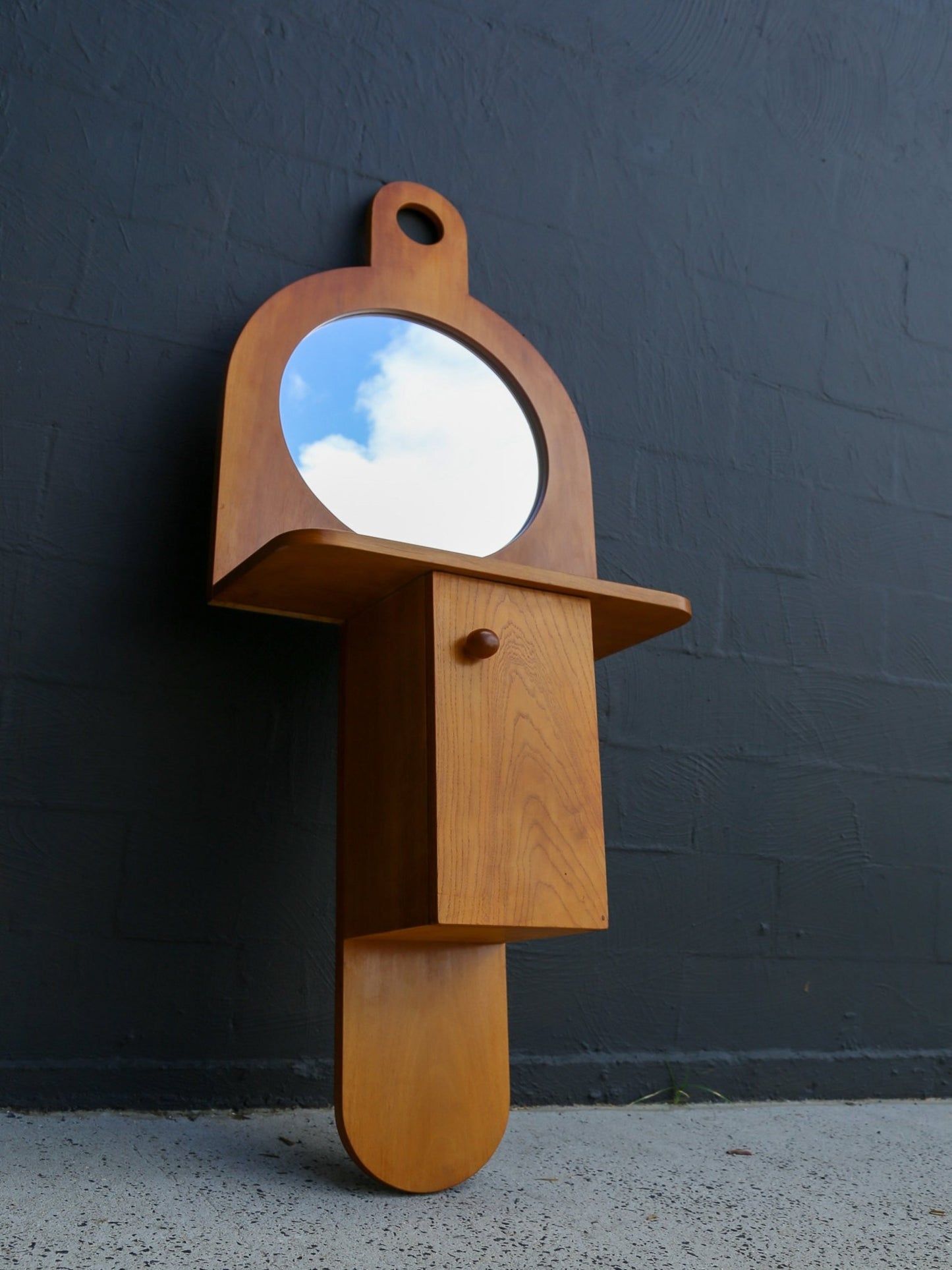 Italian Mid - Century Tempus Mirror Cabinet by Ettore Sottsass for Poltronova, 1960s - Lumini Collections
