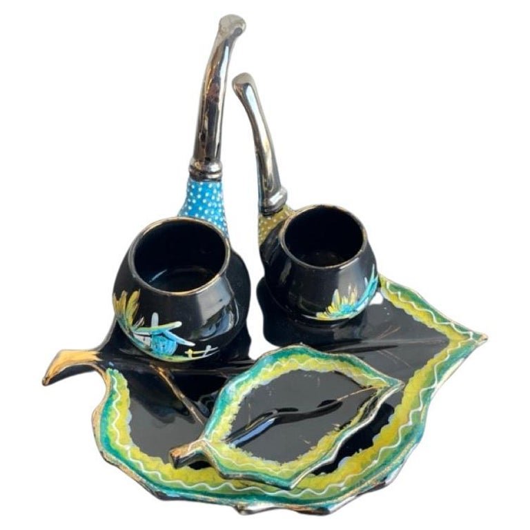 Italian Midcentury Decorative Ceramic by Osvaldo Gualdo Dolci, 1950s - Lumini Collections
