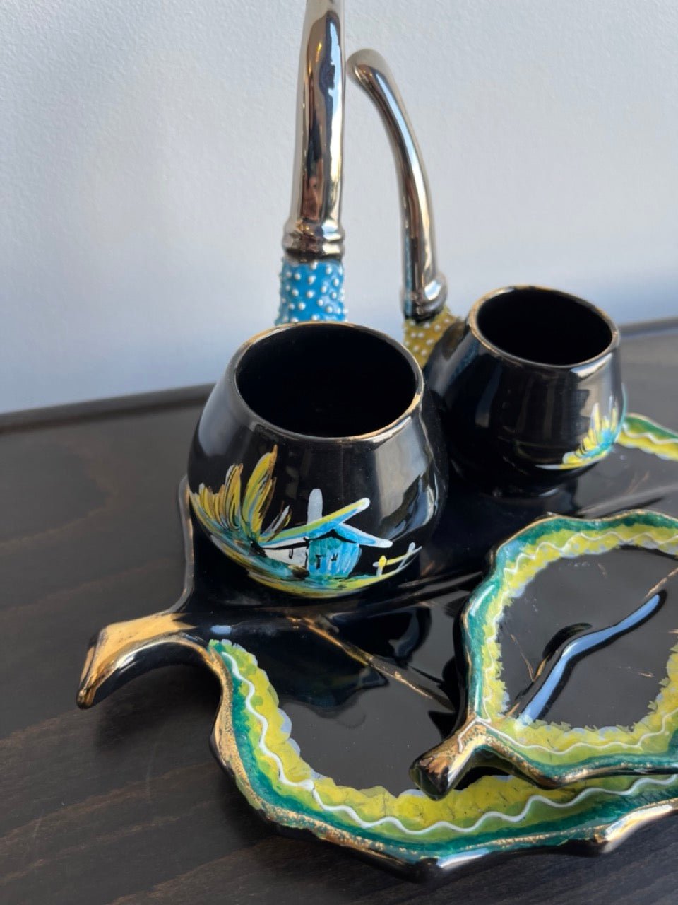Italian Midcentury Decorative Ceramic by Osvaldo Gualdo Dolci, 1950s - Lumini Collections