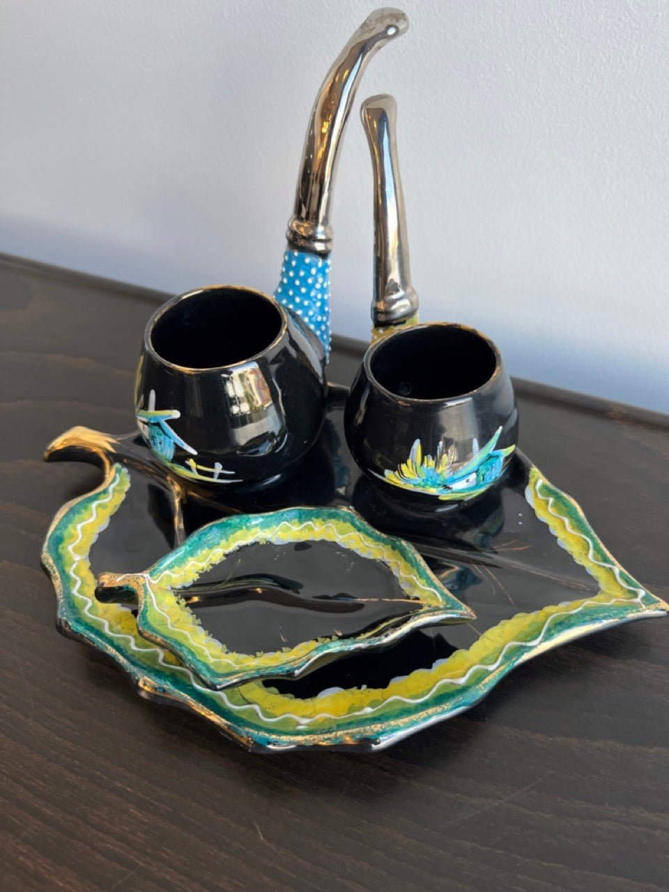 Italian Midcentury Decorative Ceramic by Osvaldo Gualdo Dolci, 1950s - Lumini Collections
