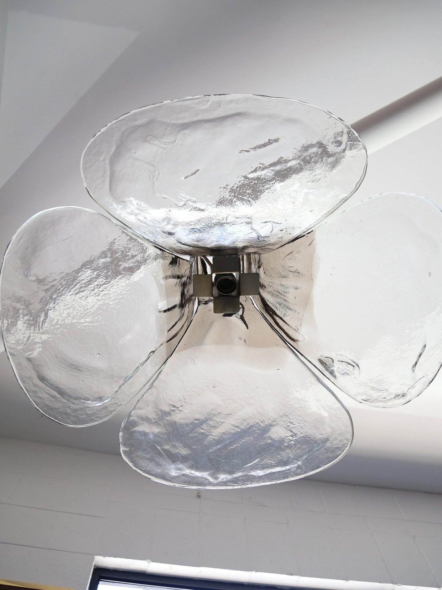 Italian Murano Glass Pendant Light by Carlo Nason for Mazzega - Lumini Collections
