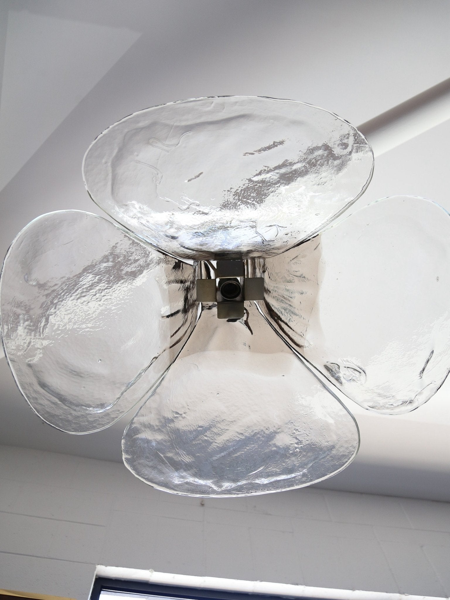 Italian Murano Glass Pendant Light by Carlo Nason for Mazzega - Lumini Collections