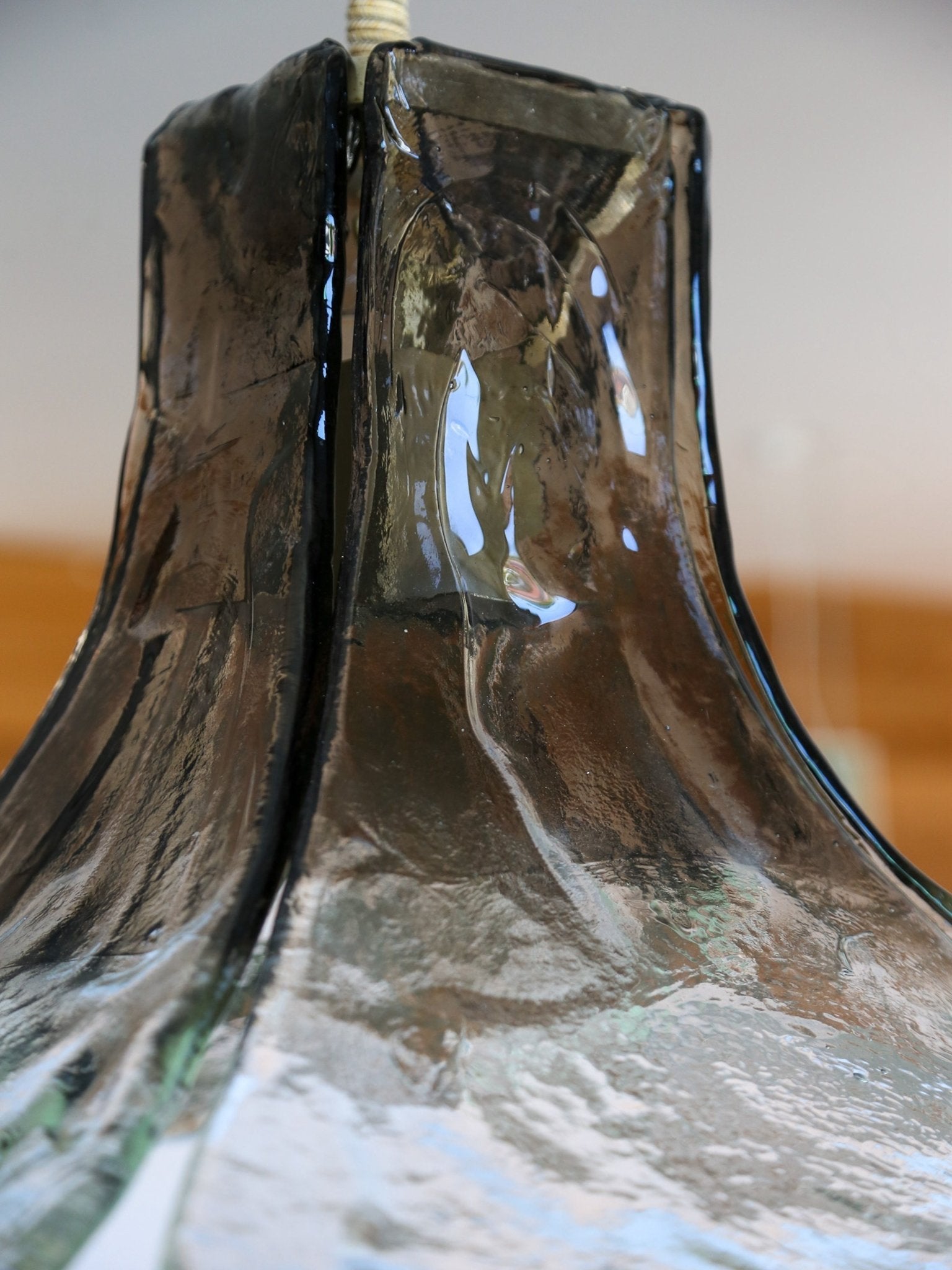 Italian Murano Glass Pendant Light by Carlo Nason for Mazzega - Lumini Collections