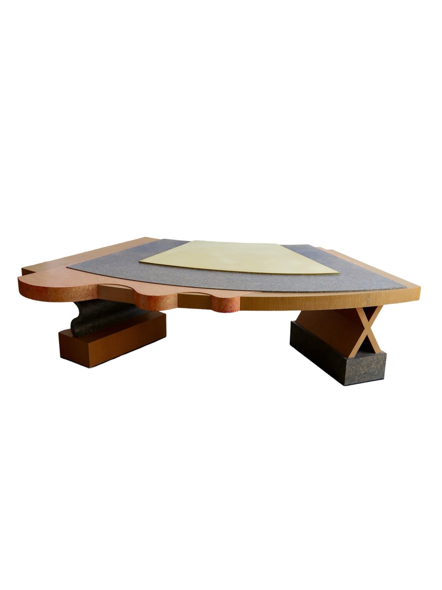 Italian Postmodern Memphis - Style Desk, 1980s - Lumini Collections