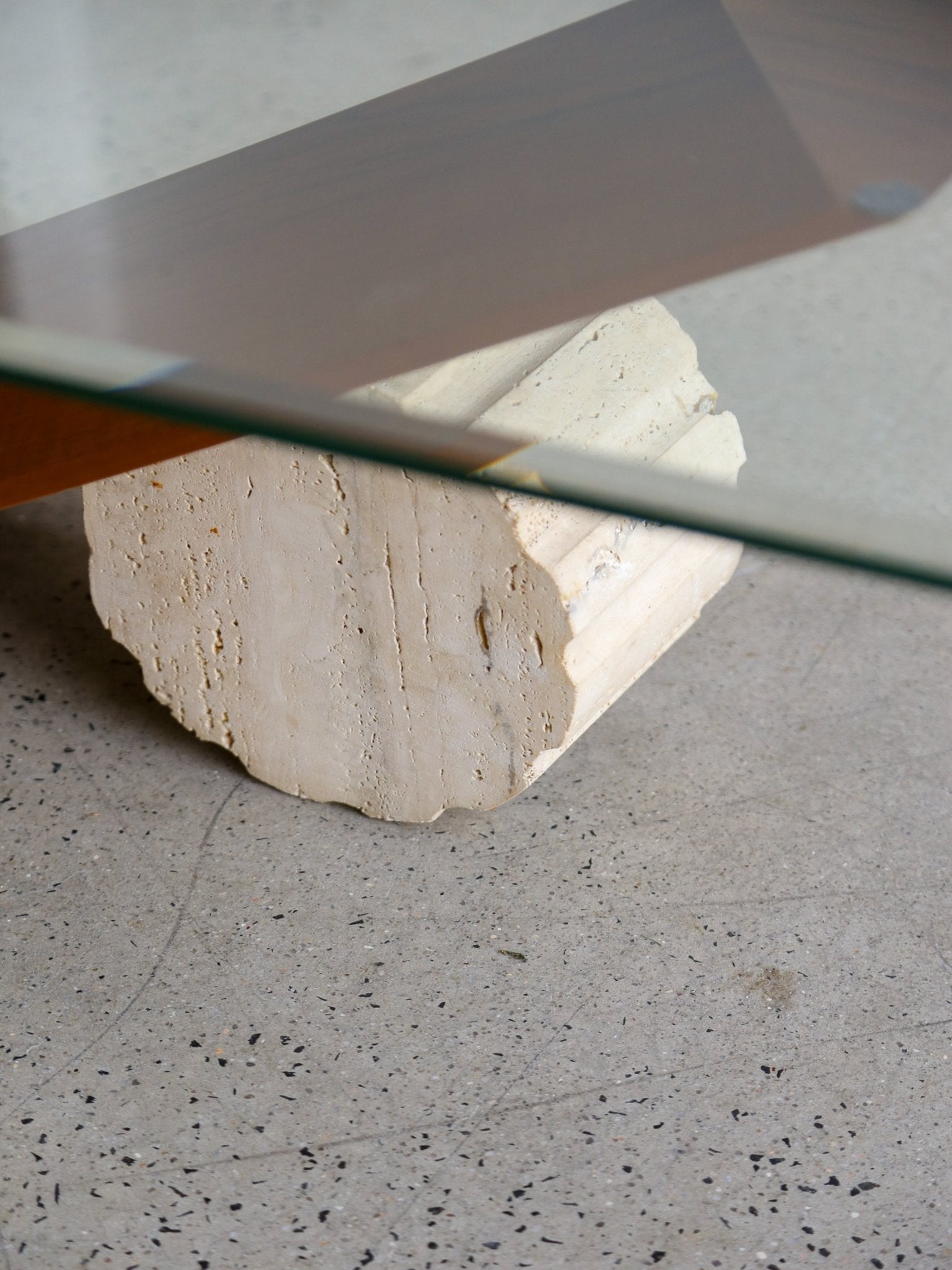 Italian vintage Valentino coffee table by Emanuele Zenere for Cattelan Italia - Lumini Collections
