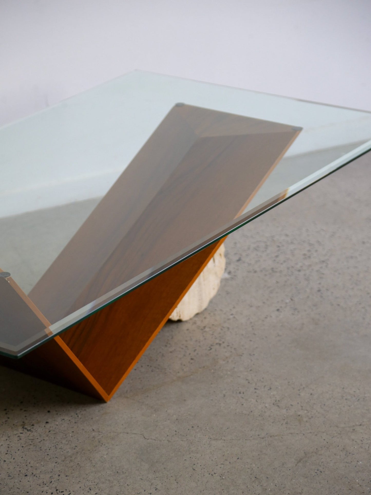 Italian vintage Valentino coffee table by Emanuele Zenere for Cattelan Italia - Lumini Collections