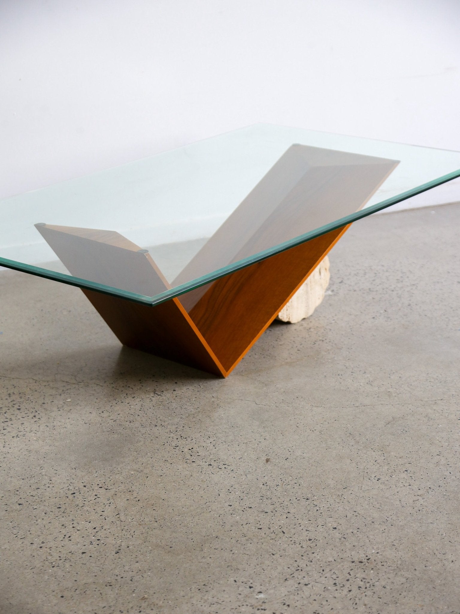 Italian vintage Valentino coffee table by Emanuele Zenere for Cattelan Italia - Lumini Collections