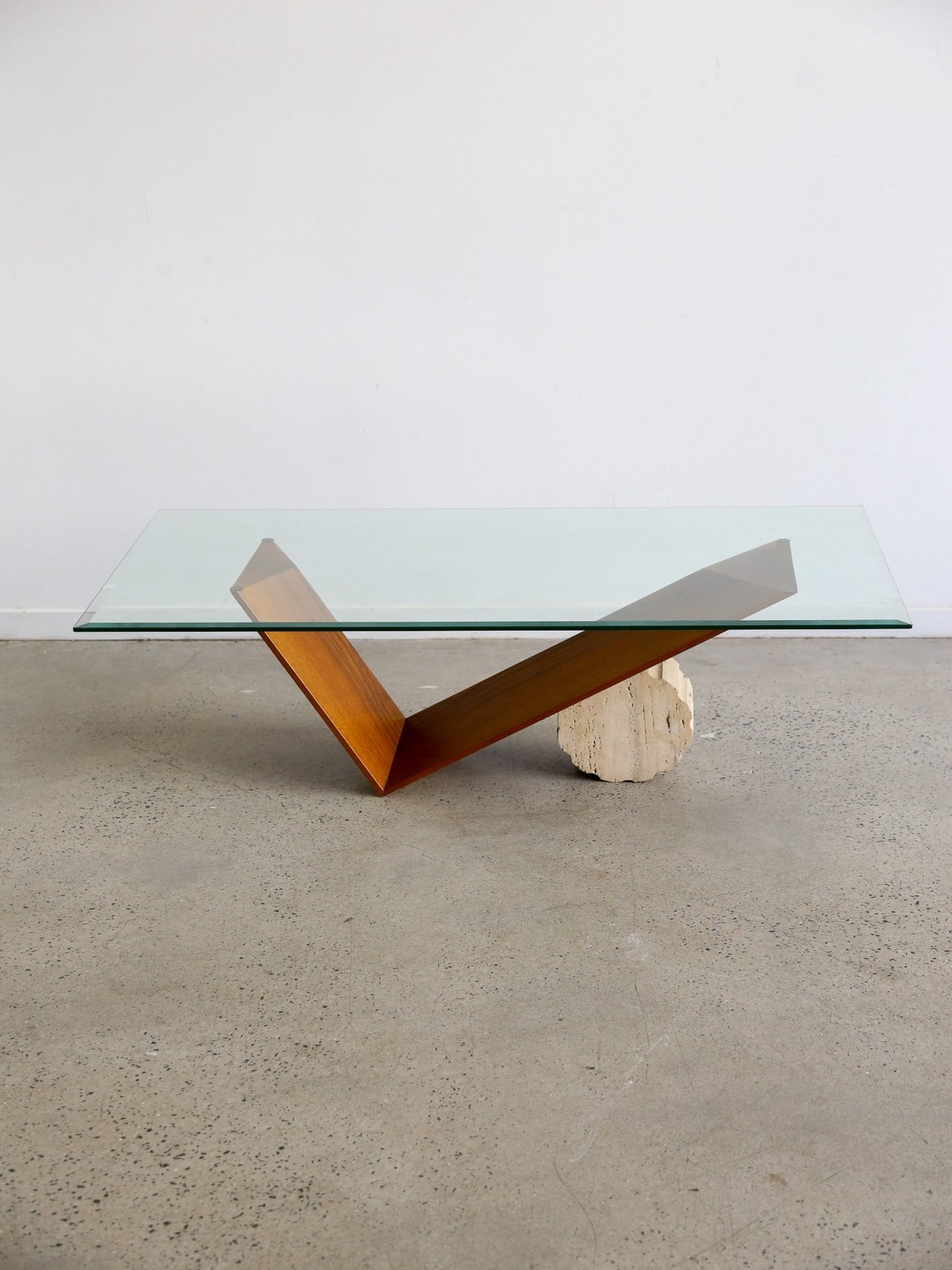 Italian vintage Valentino coffee table by Emanuele Zenere for Cattelan Italia - Lumini Collections