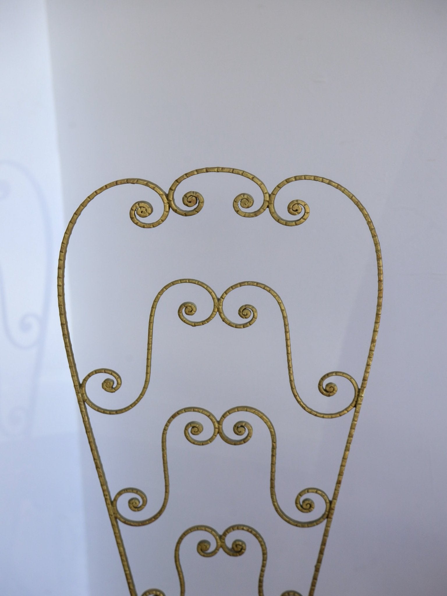 Italian Wrought Iron Console, Mirror and Chairs by Pierluigi Colli - Lumini Collections