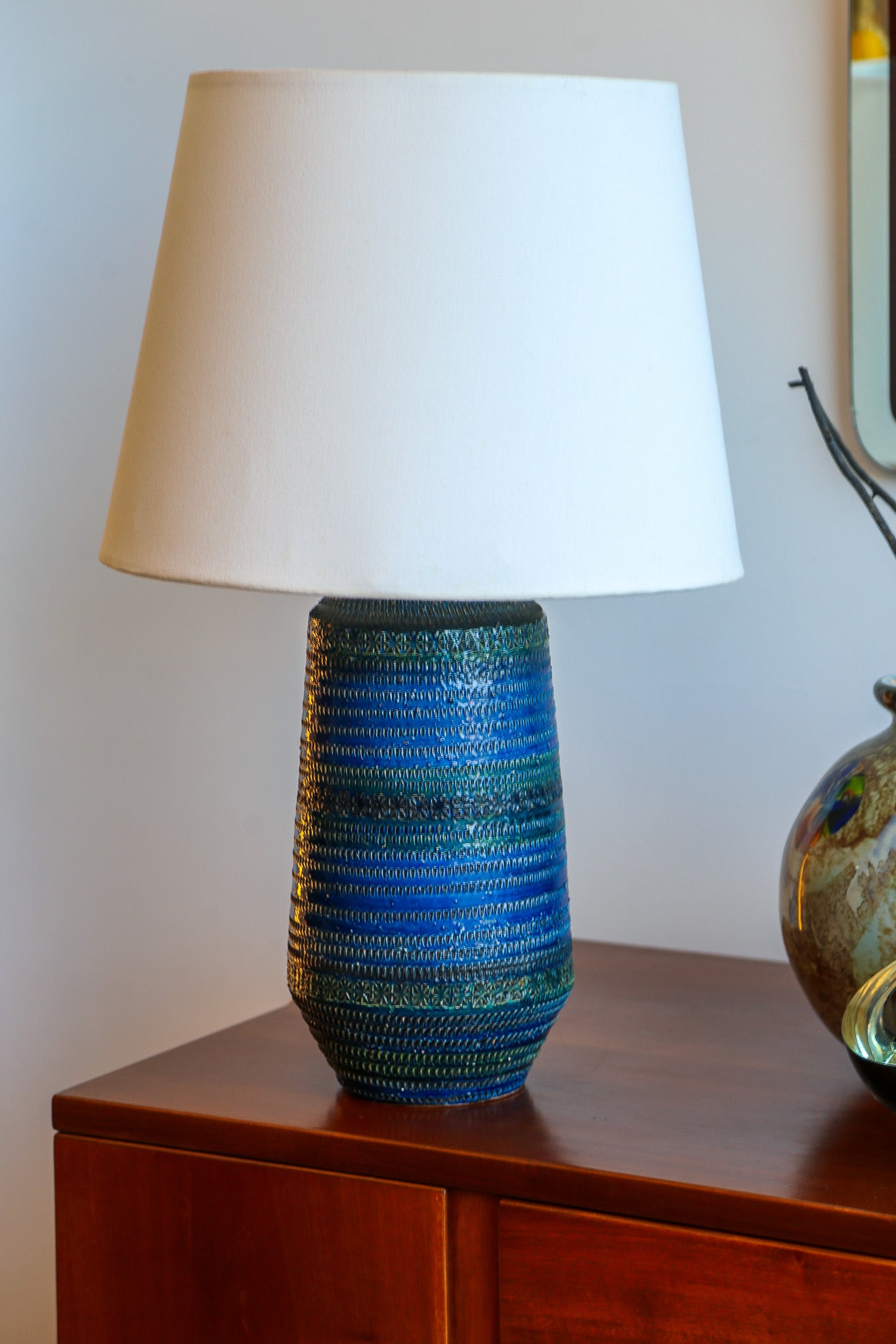 Large Bitossi Ceramic Table Lamp, Italy, 1960s - Lumini Collections