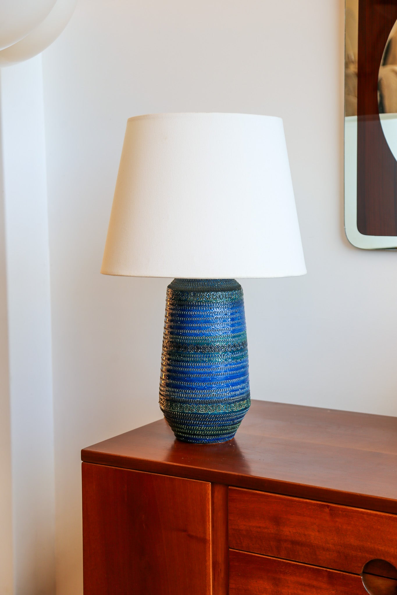 Large Bitossi Ceramic Table Lamp, Italy, 1960s - Lumini Collections