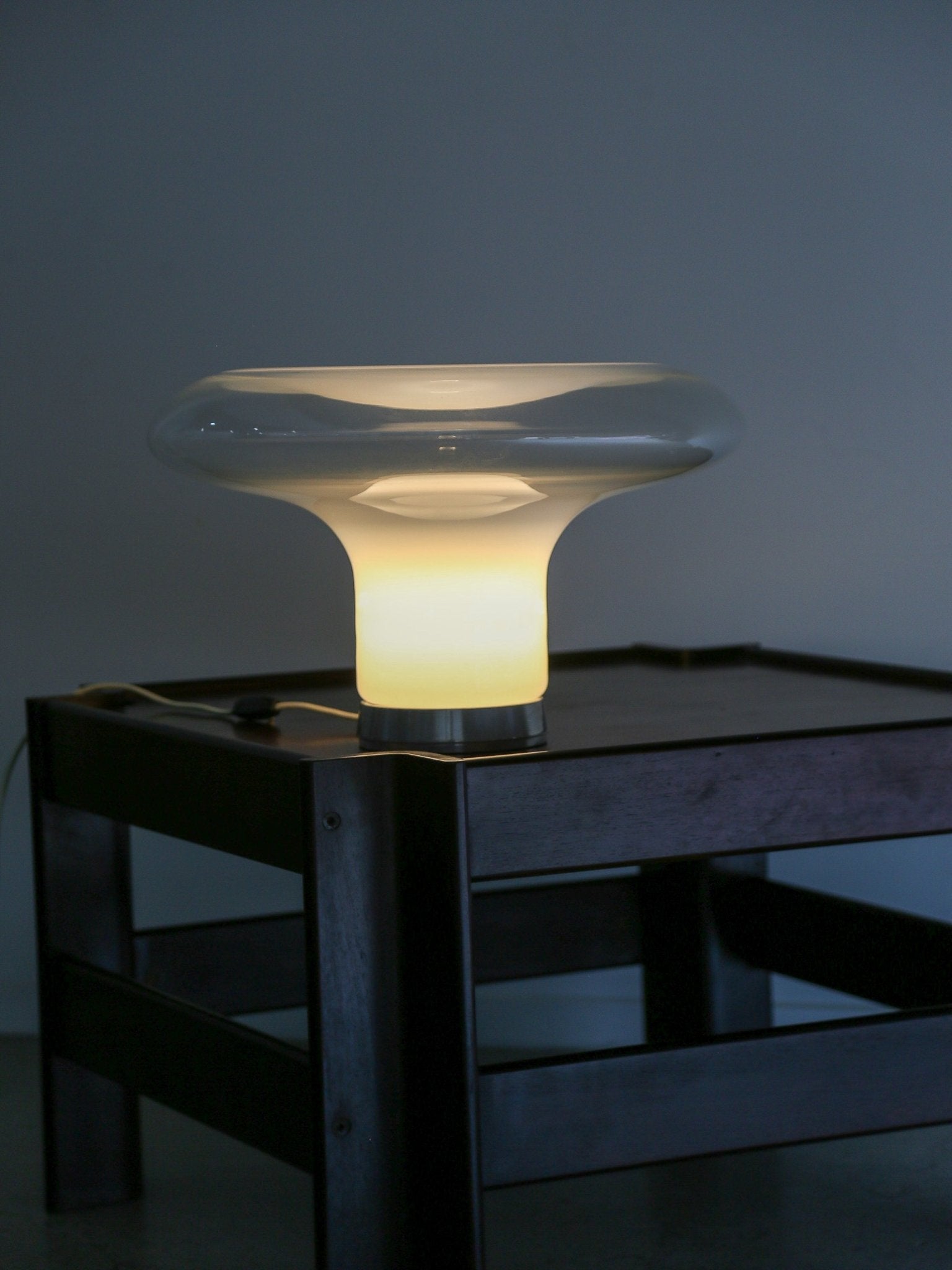 Lesbo Table Lamp by Angelo Mangiarotti for Artemide in Murano Glass - Lumini Collections
