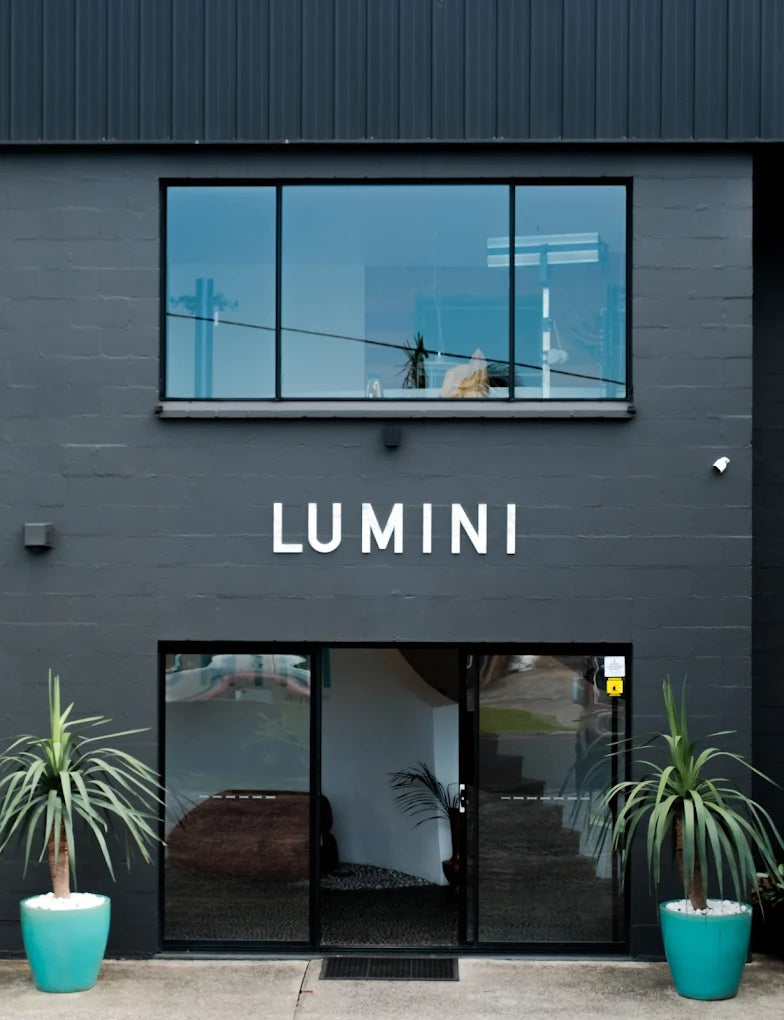 front view of Lumini showroom