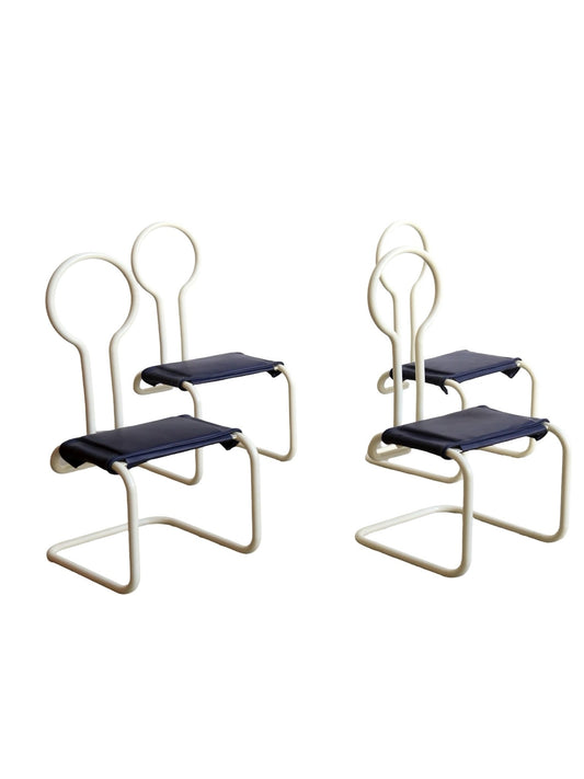 Marzio Cecchi Dining Chairs for Studio Most, Italy 1970 - Lumini Collections