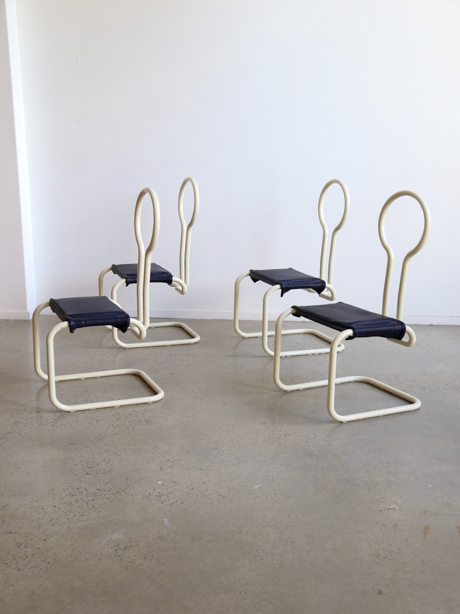 Marzio Cecchi Dining Chairs for Studio Most, Italy 1970 - Lumini Collections