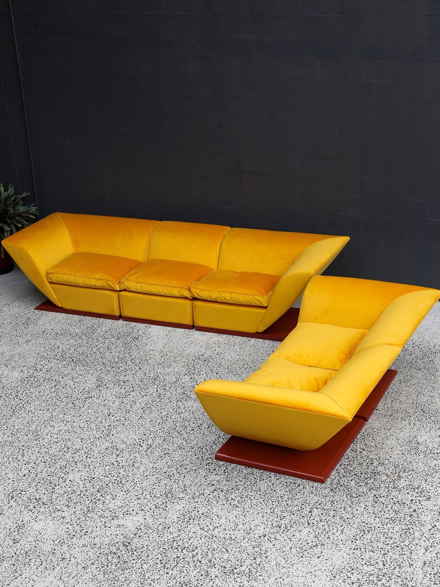 Mid - Century Modern Sofa and Lounge Chair Set by Marzio Cecchi, Italy, 1970s - Lumini Collections